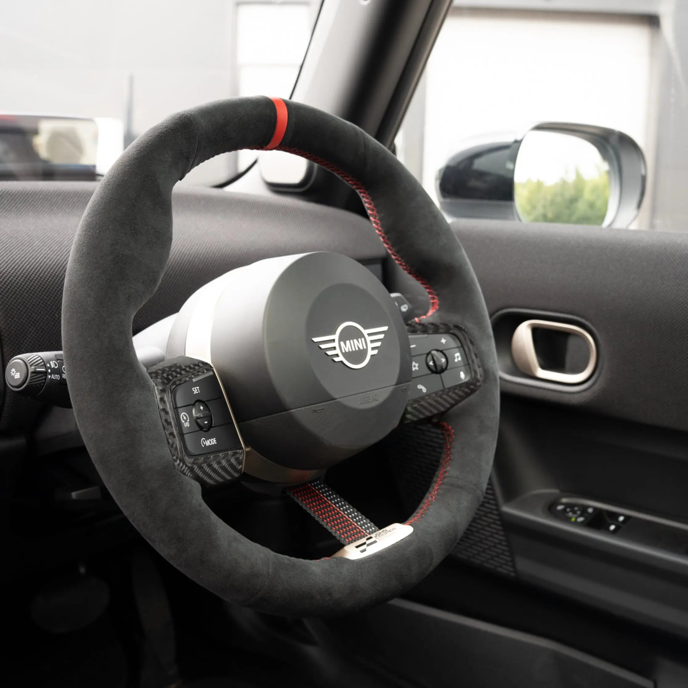 MINI Generation 4 Carbon Fibre Steering Wheel Spoke Overlays