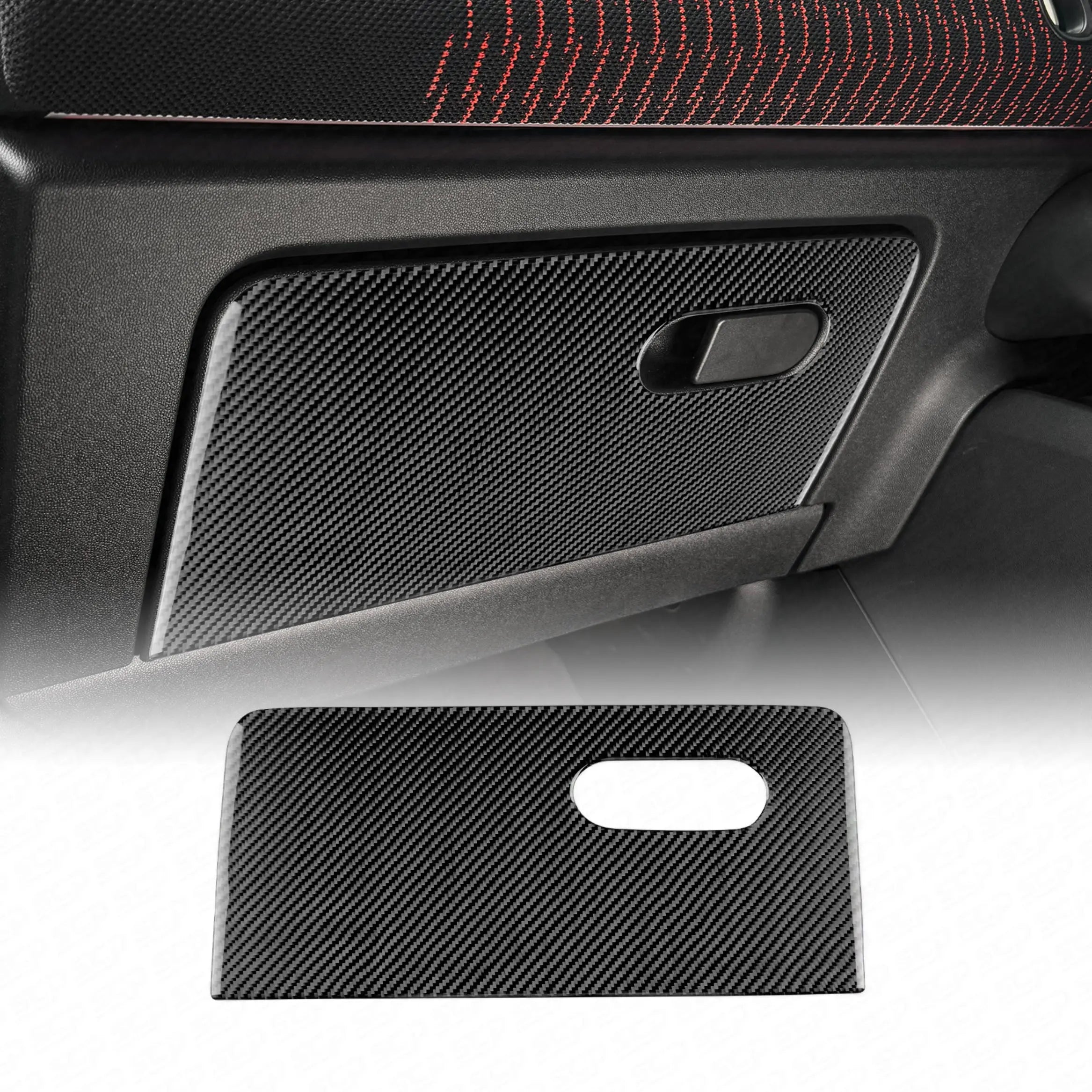 MINI U25 Carbon Fibre Glove Compartment Overlay