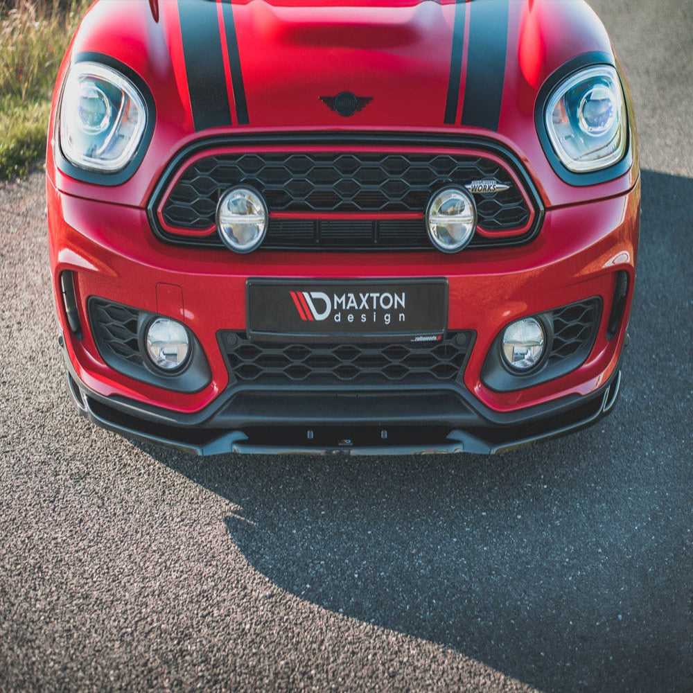 MINI F60 Countryman JCW Front Splitter V.1 – Gloss Black