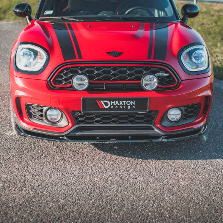 MINI F60 Countryman JCW Front Splitter V.2 – Gloss Black