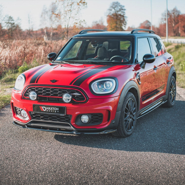 MINI F60 Countryman JCW Front Splitter V.2 – Gloss Black