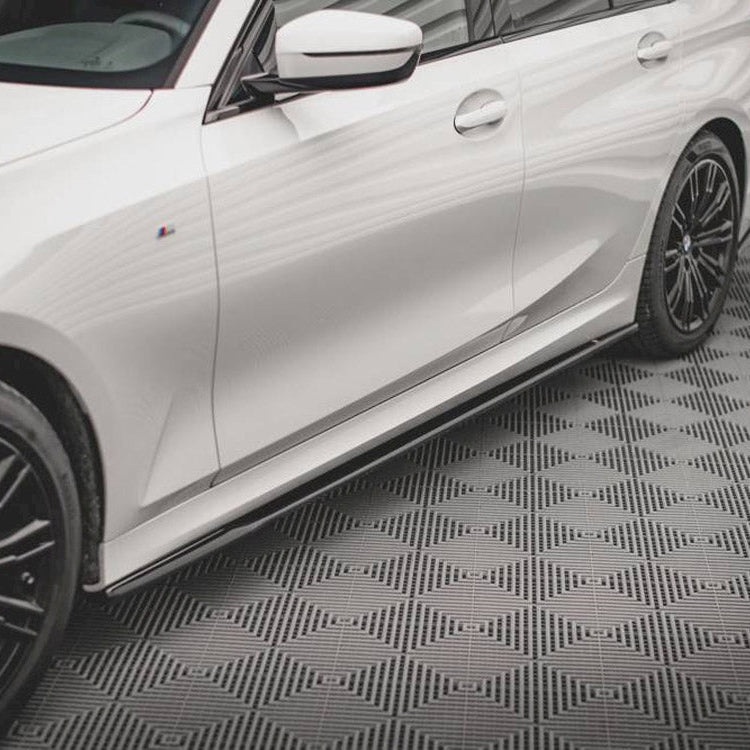 BMW G20 / G21 M-Sport Side Skirts Diffusers V.2 – Gloss Black