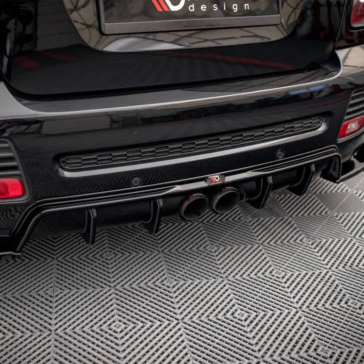 MINI R-Series R56 JCW Rear Diffuser – Gloss Black
