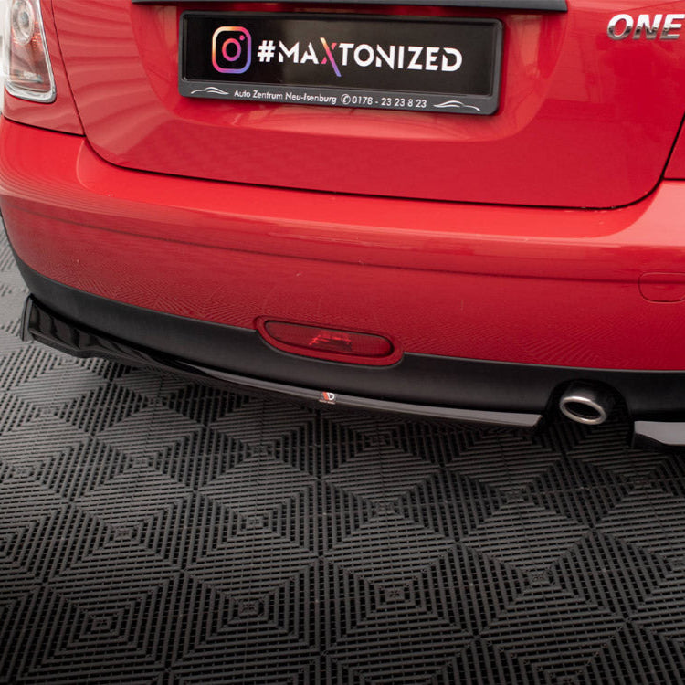 MINI R56 One / Cooper Rear Side Splitters – Gloss Black