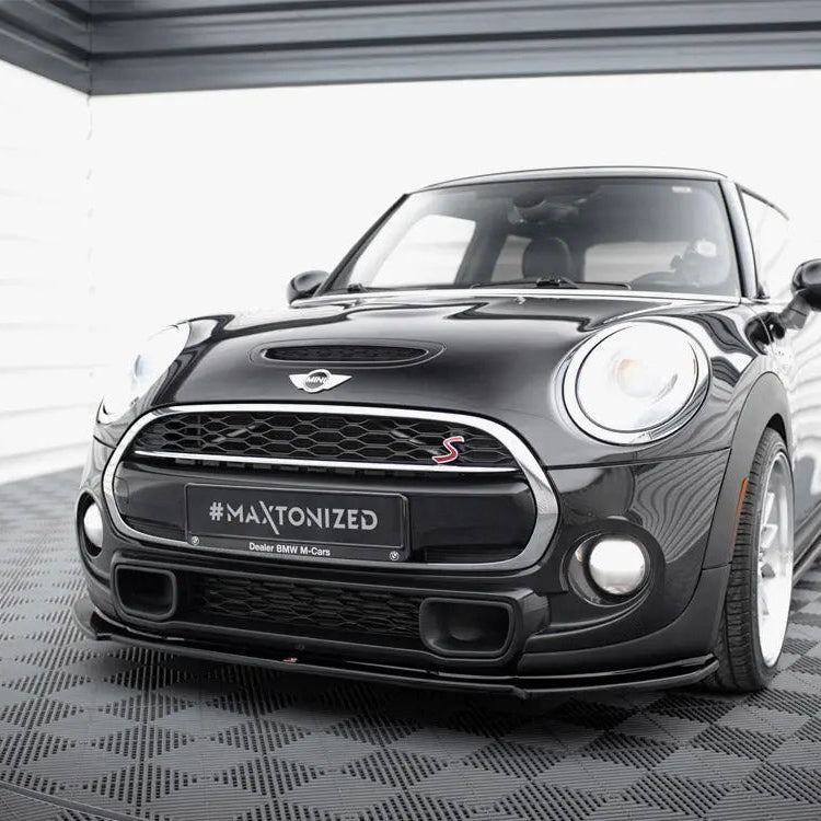 MINI F-Series F56 Cooper S Front Splitter – Gloss Black