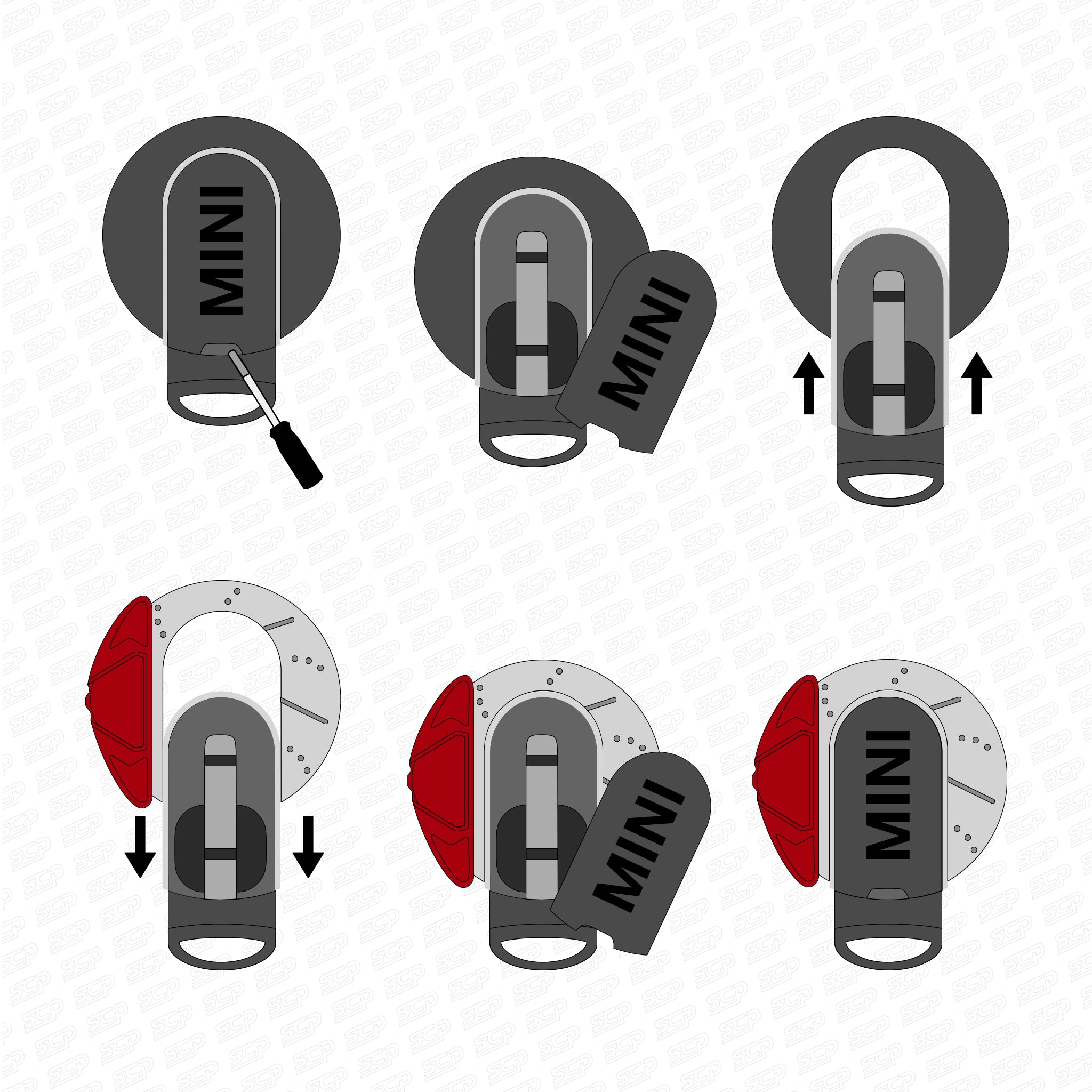MINI F-Series JCW Brake Calliper Key Cover