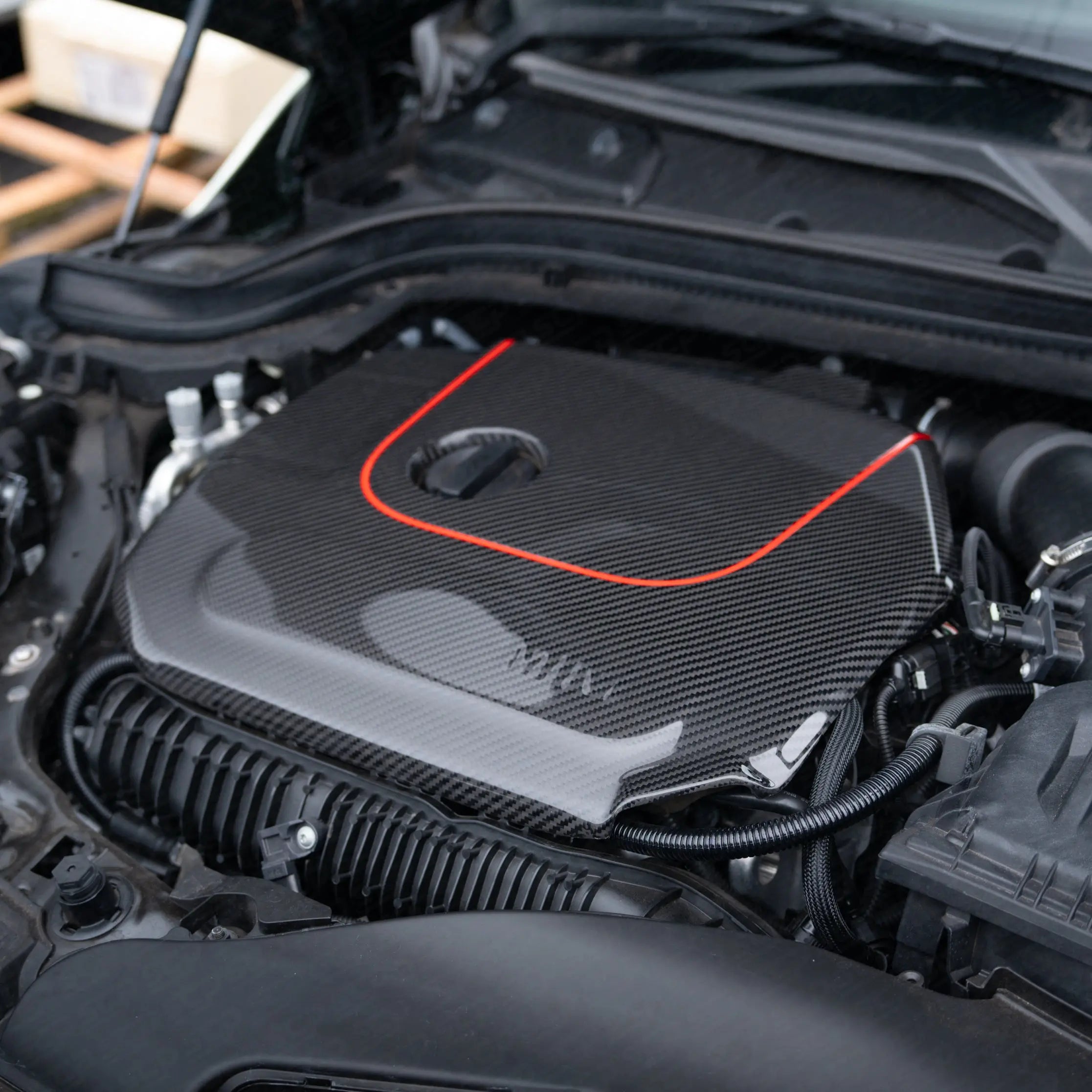 MINI F-Series Carbon Fibre Replacement Engine Cover