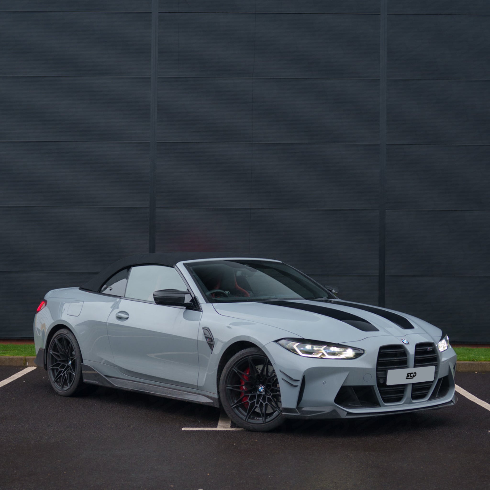 BMW G8X M3/M4 CS Style Bonnet Stripe Decal SCP Automotive