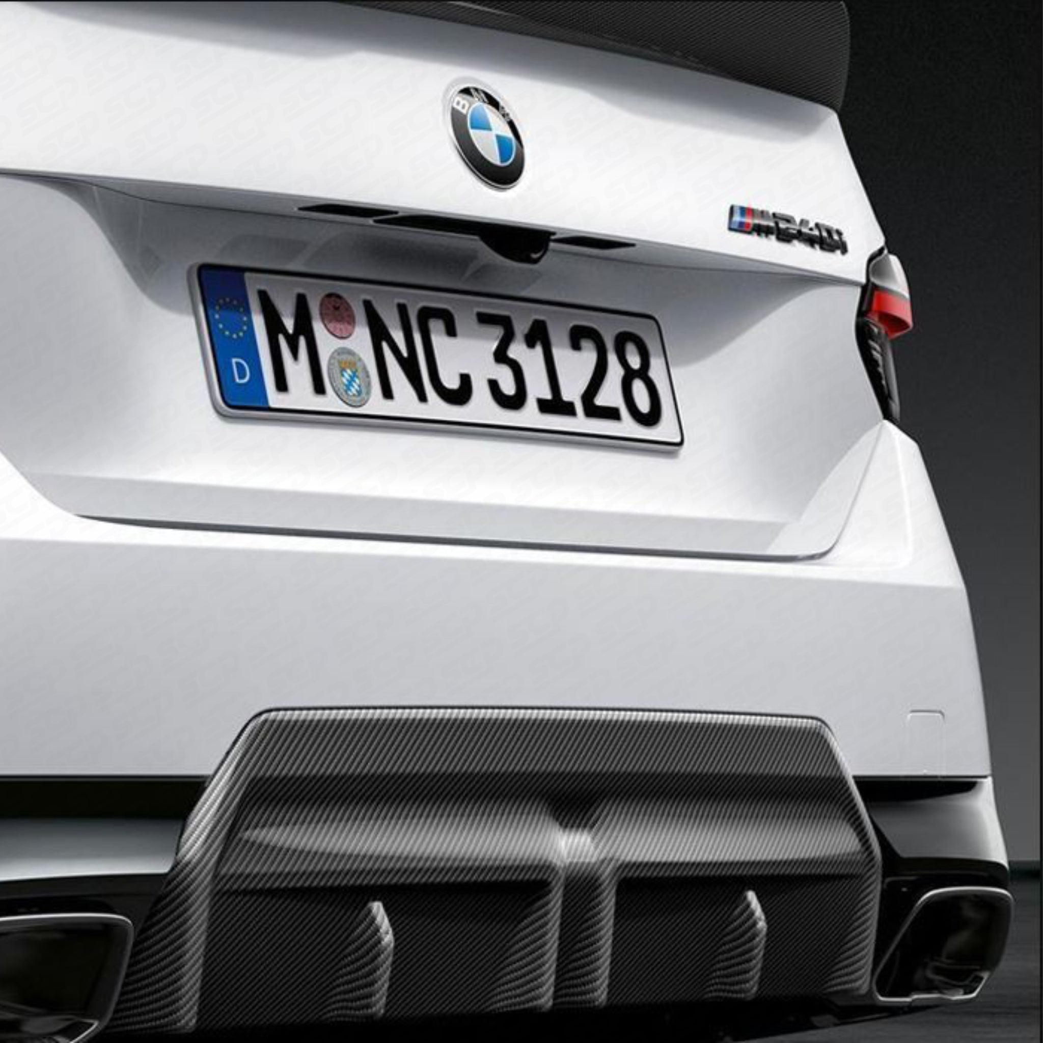 BMW 2 Series (G42) M Performance Carbon Fibre Rear Diffuser