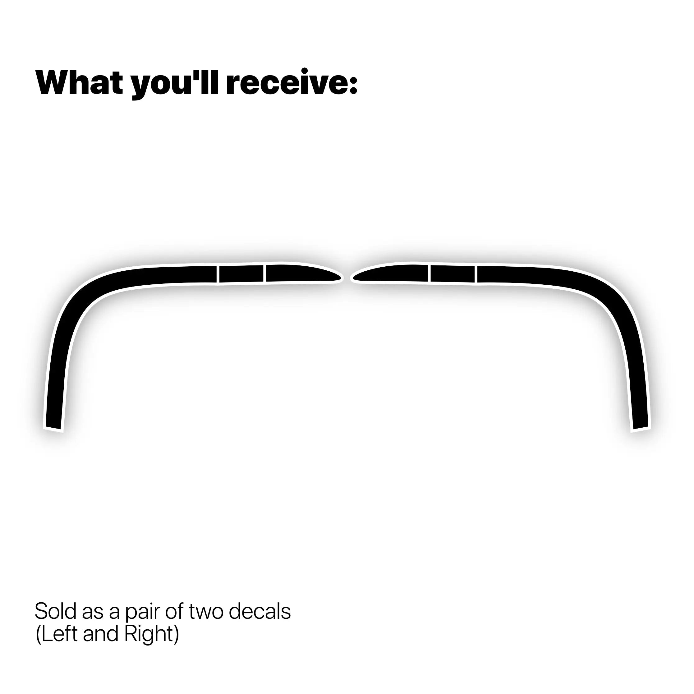 MINI F-Series Cooper S Rear Bumper Concept Decal