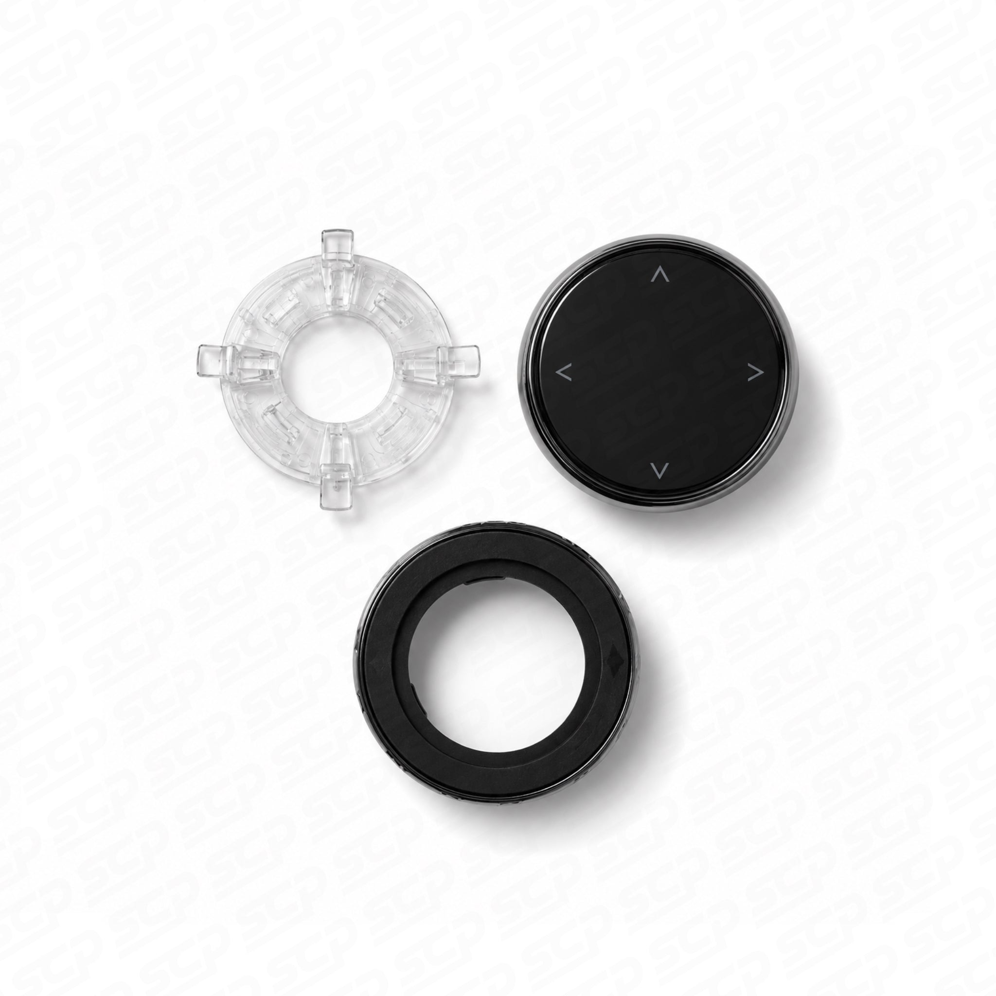 BMW Black Chrome iDrive Controller Button SCP Automotive
