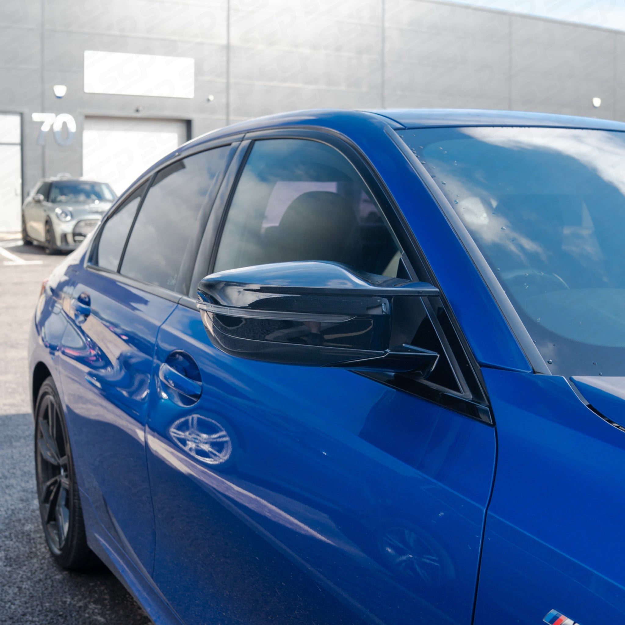 BMW G-Series Wing Mirror Replacement Cap Covers - Gloss Black SCP Automotive