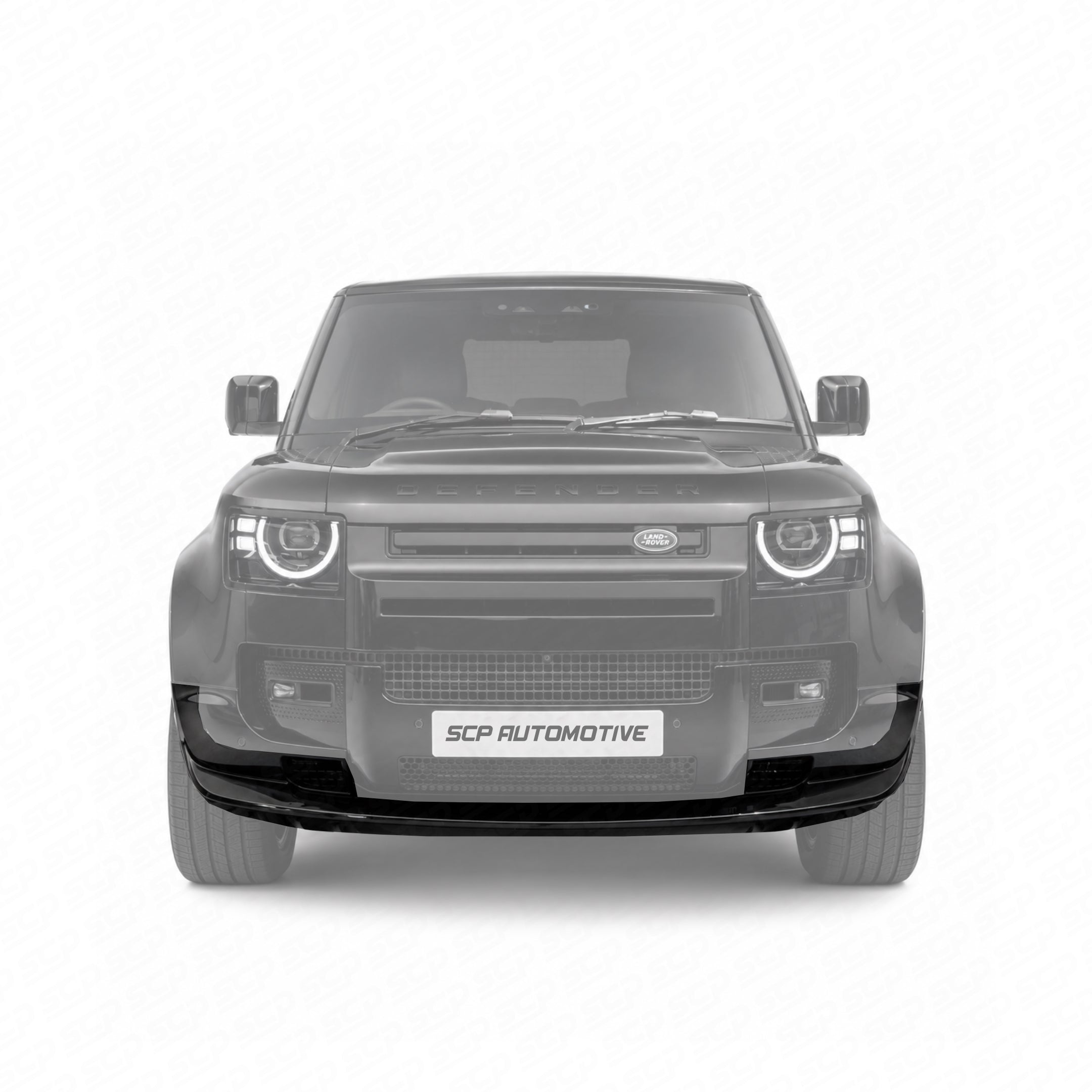 Defender L663 Front Splitter SCP Automotive