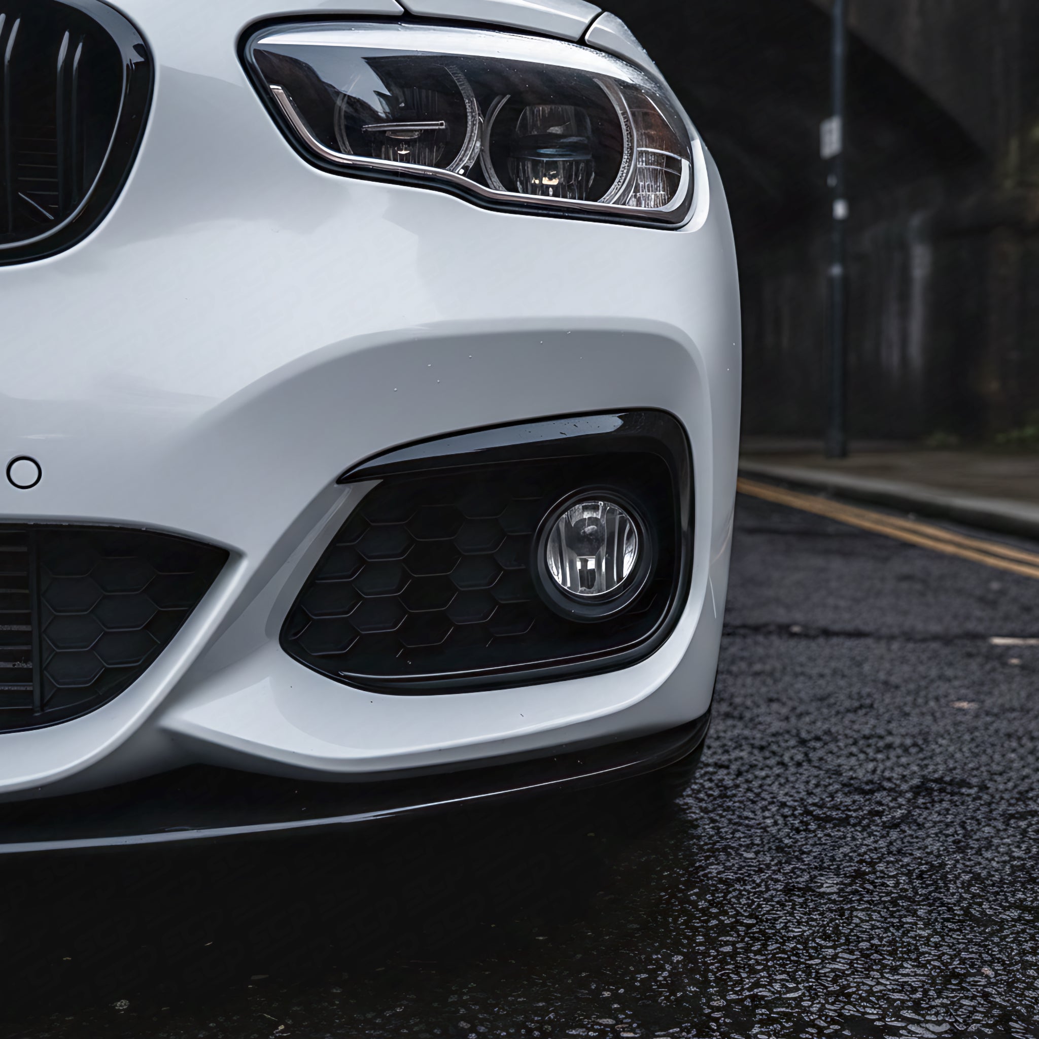 BMW 1-Series F20/F21 LCI Front Lower Bumper Grille Surround Covers SCP Automotive