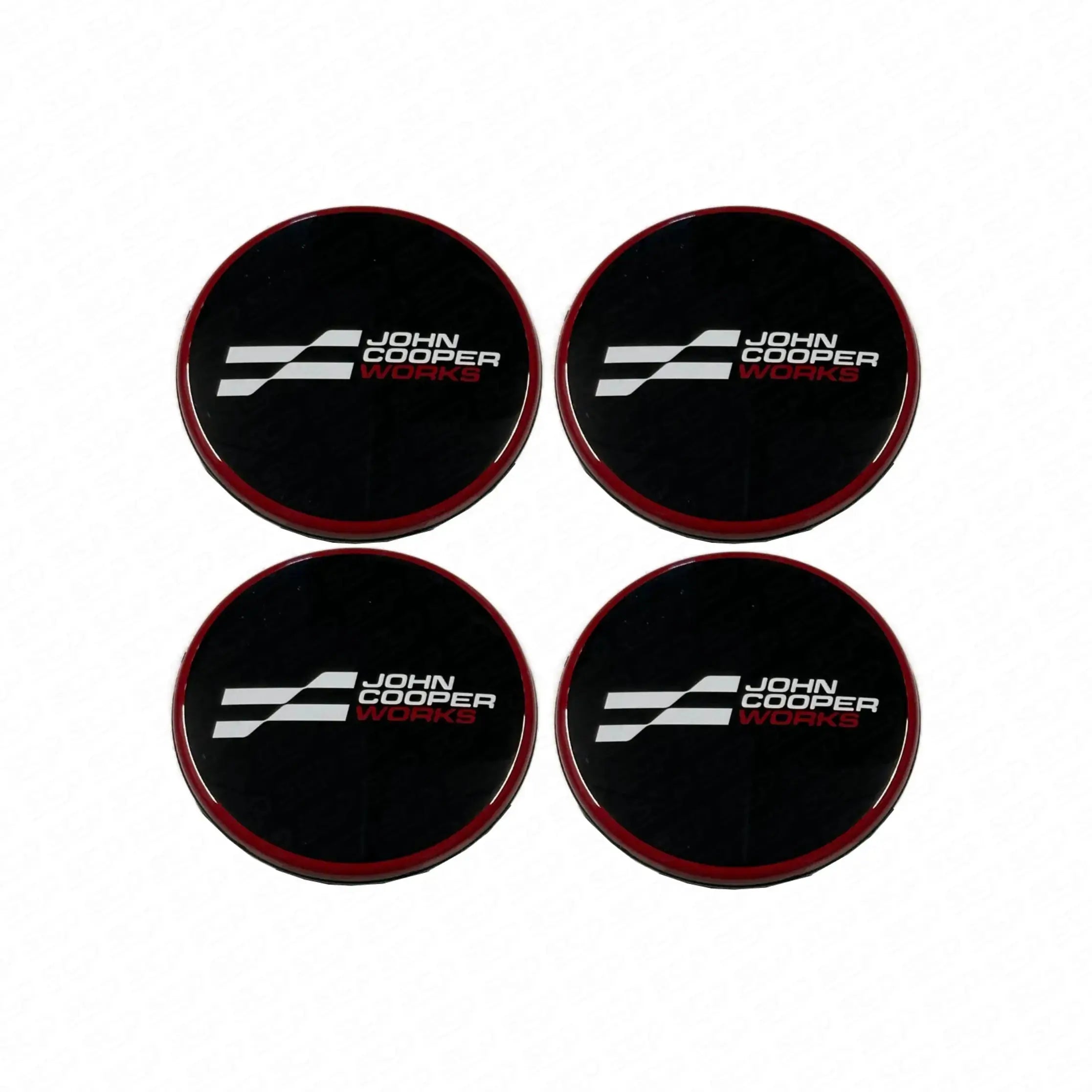 56mm Wheel Centre Hub Caps - JCW Logo (Genuine) Genuine MINI