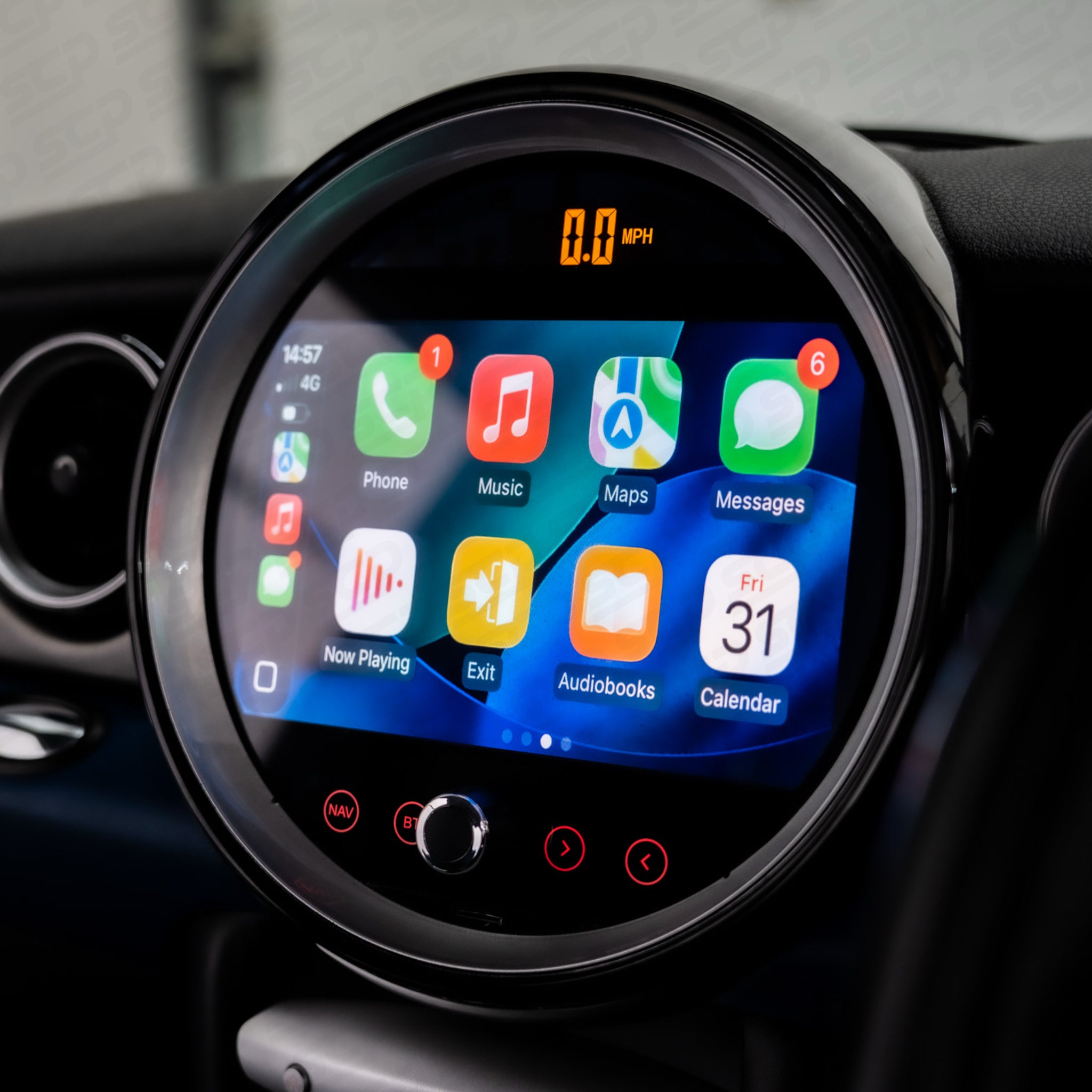 MINI R-Series R55 R56 R57 R58 R59 Android Display Upgrade - Apple CarPlay & Android Auto
