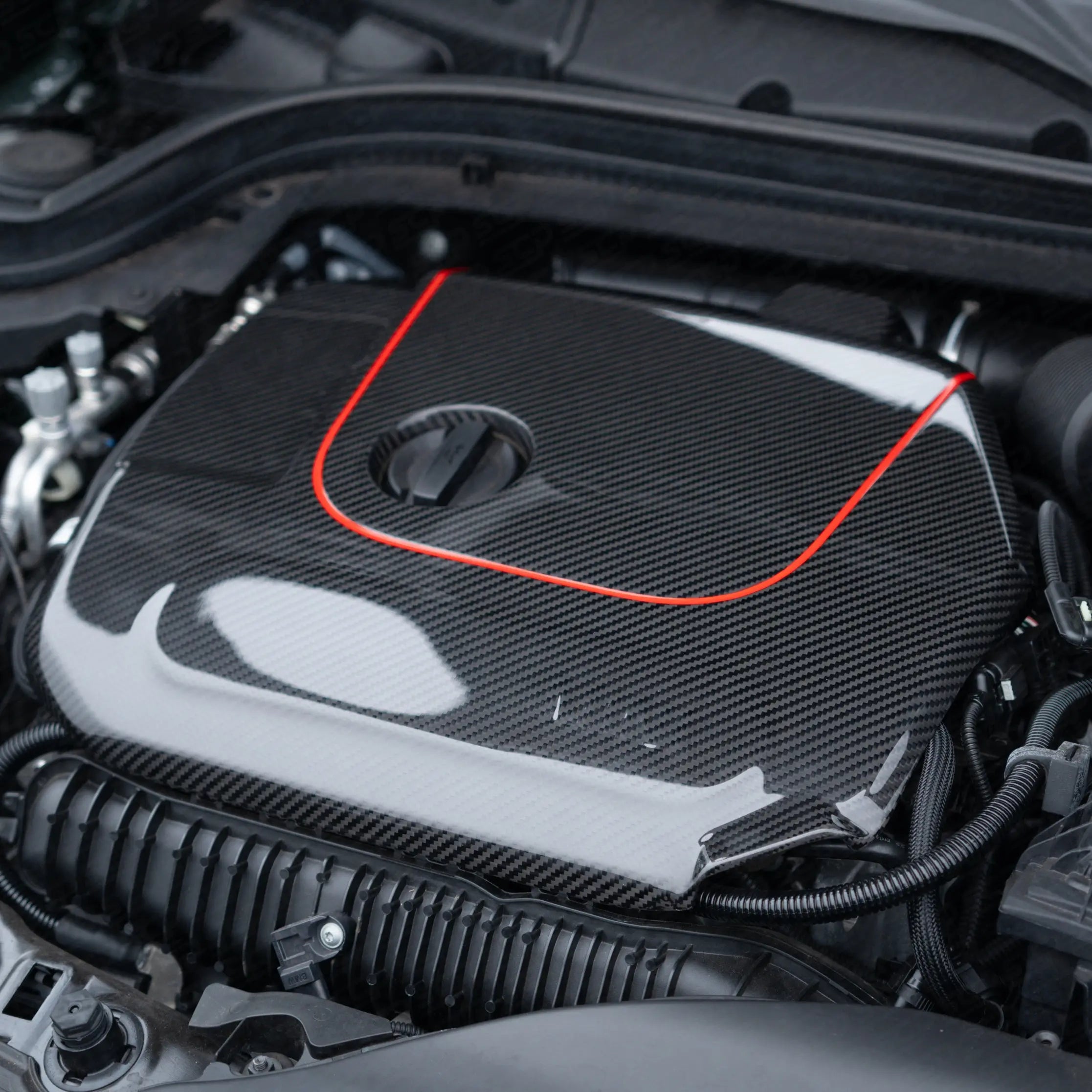 MINI F-Series Carbon Fibre Replacement Engine Cover