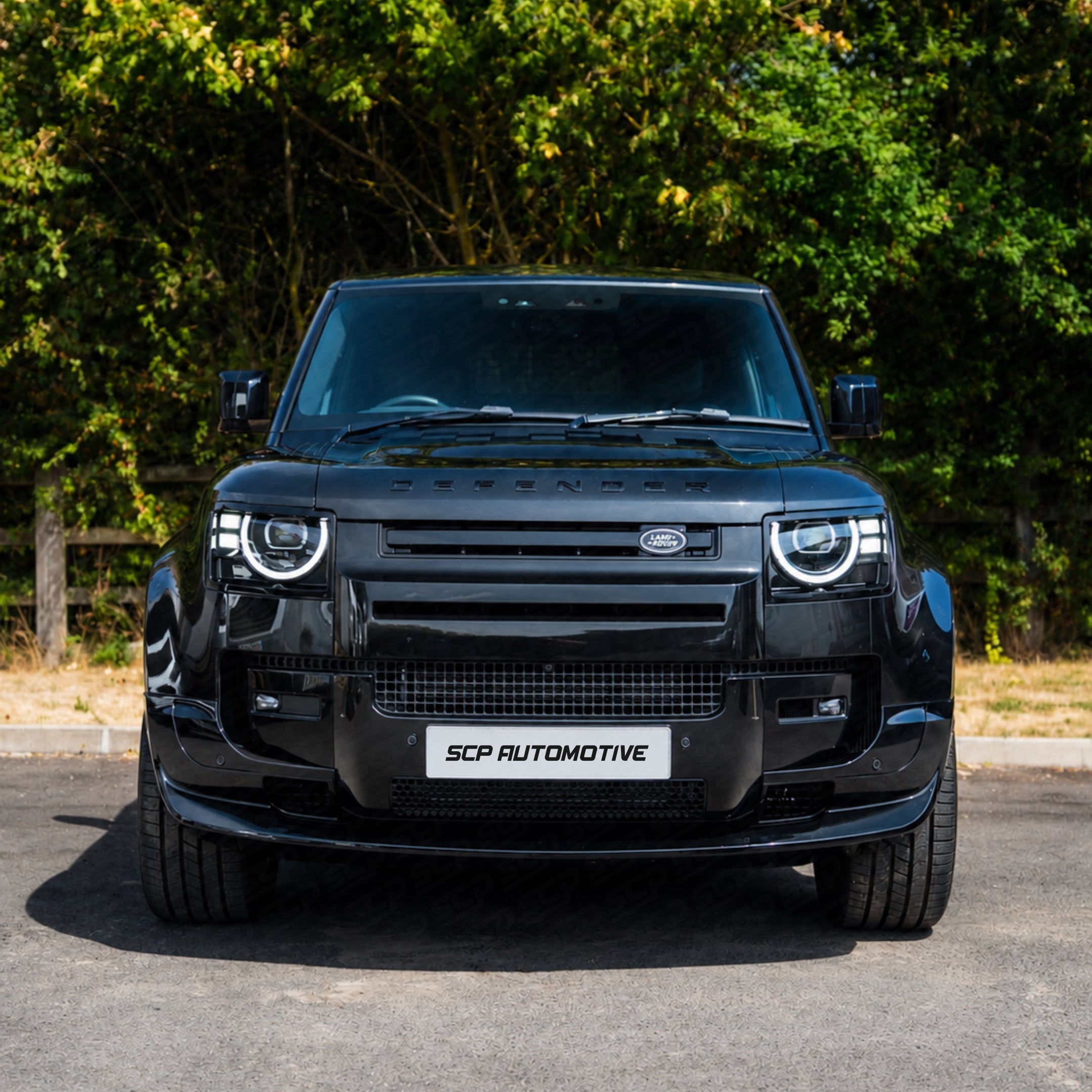 Defender L663 Front Splitter SCP Automotive