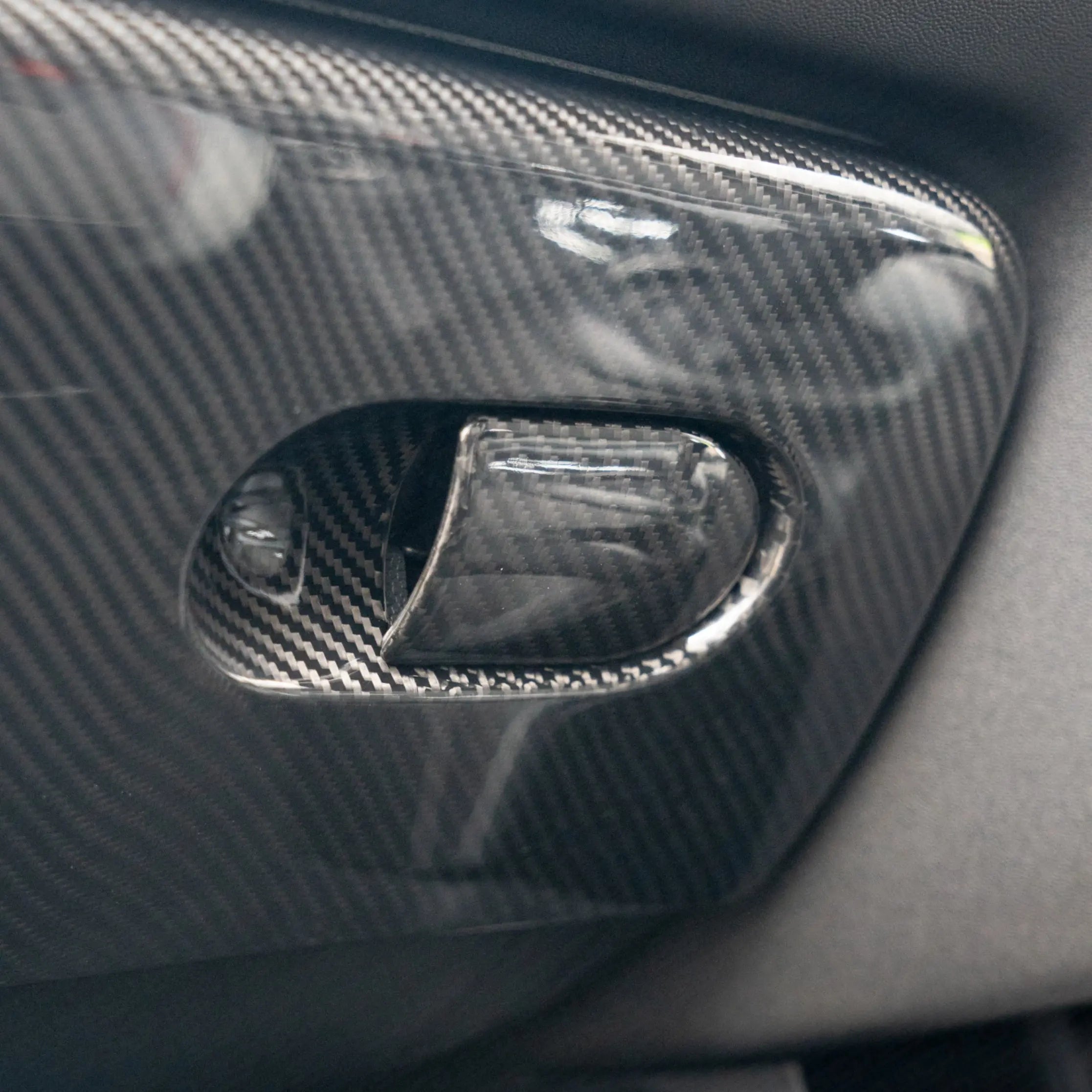 MINI F-Series Carbon Fibre Glove Compartment Cover