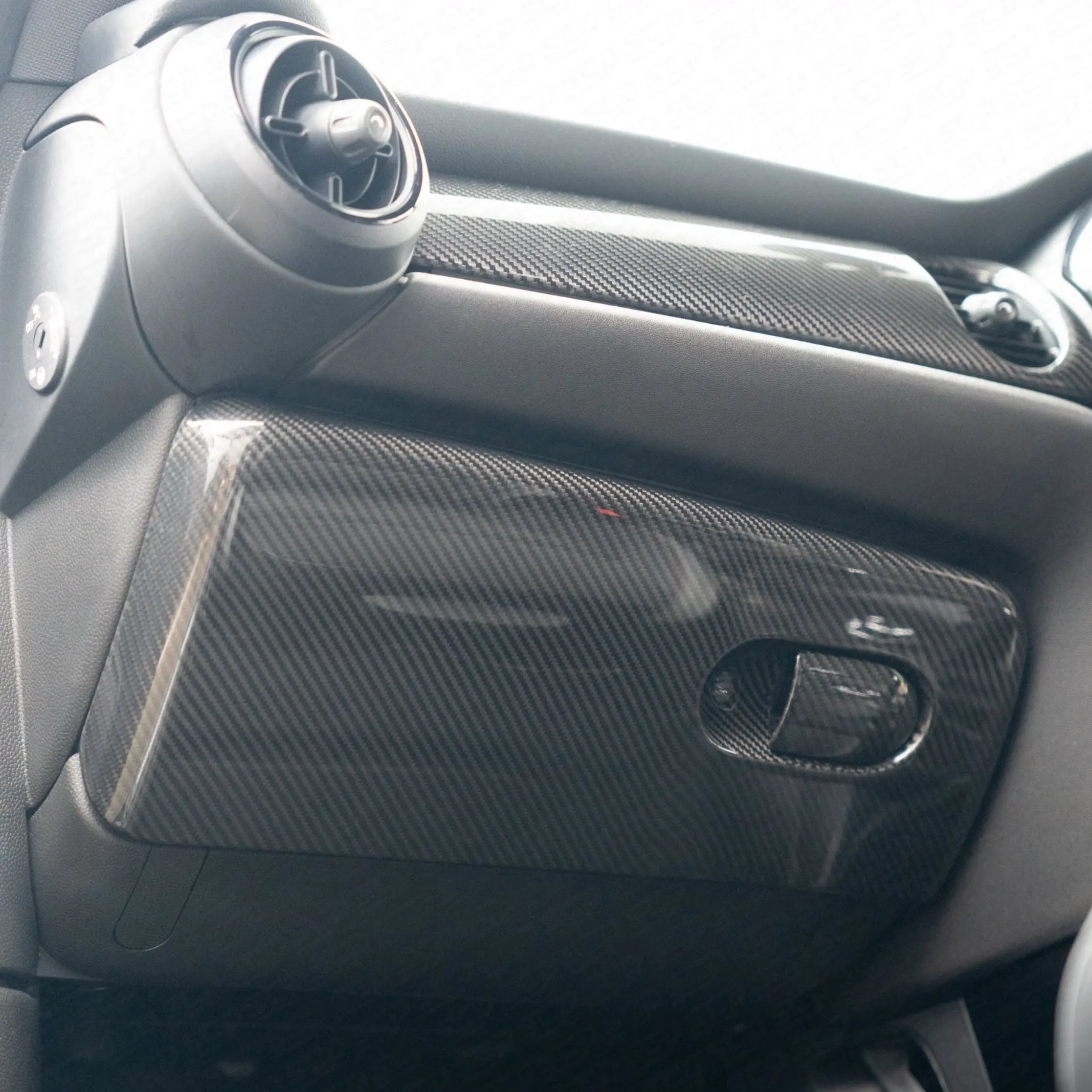 MINI F-Series Carbon Fibre Glove Compartment Cover