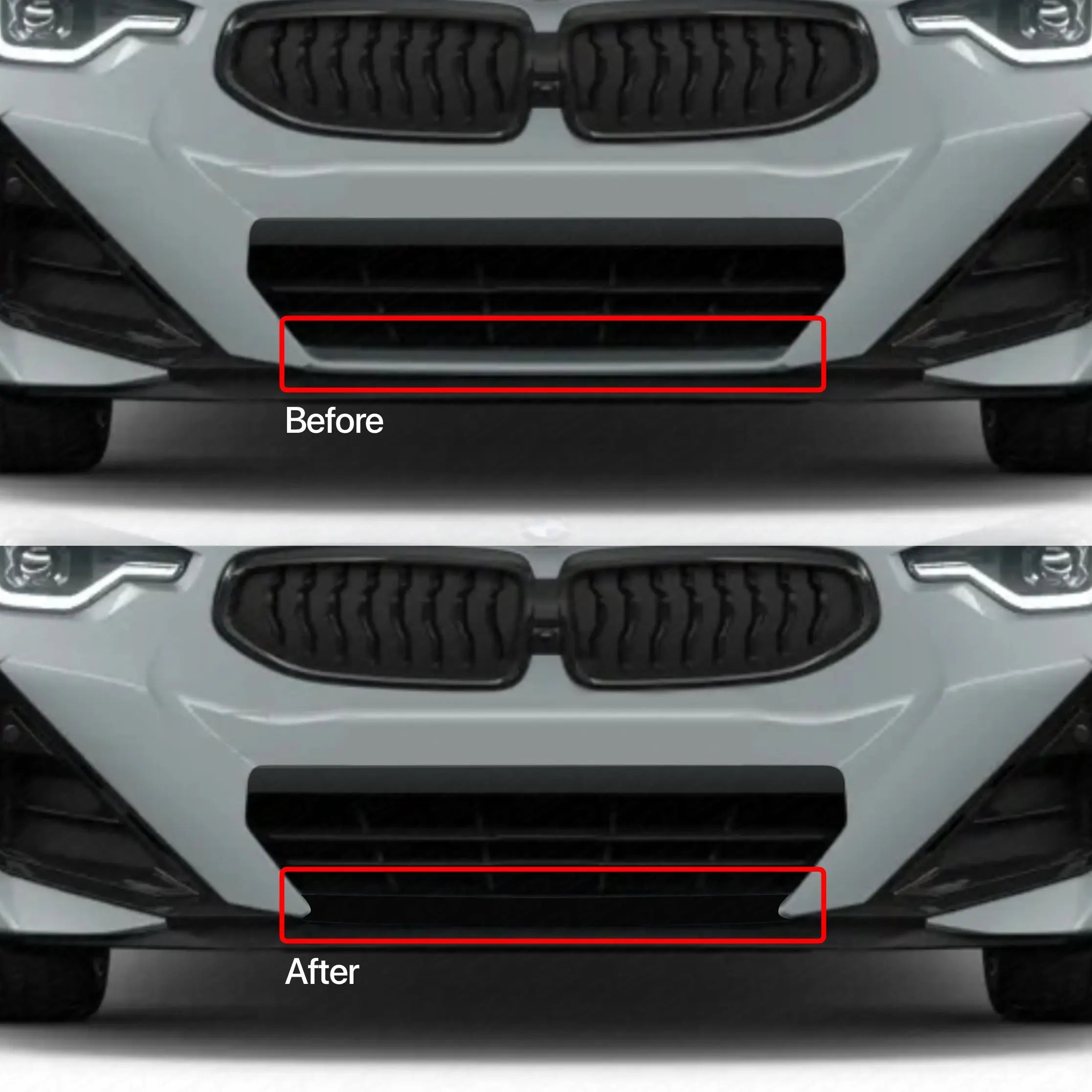 BMW 2-Series G42 M Sport Front Splitter Decal SCP Automotive
