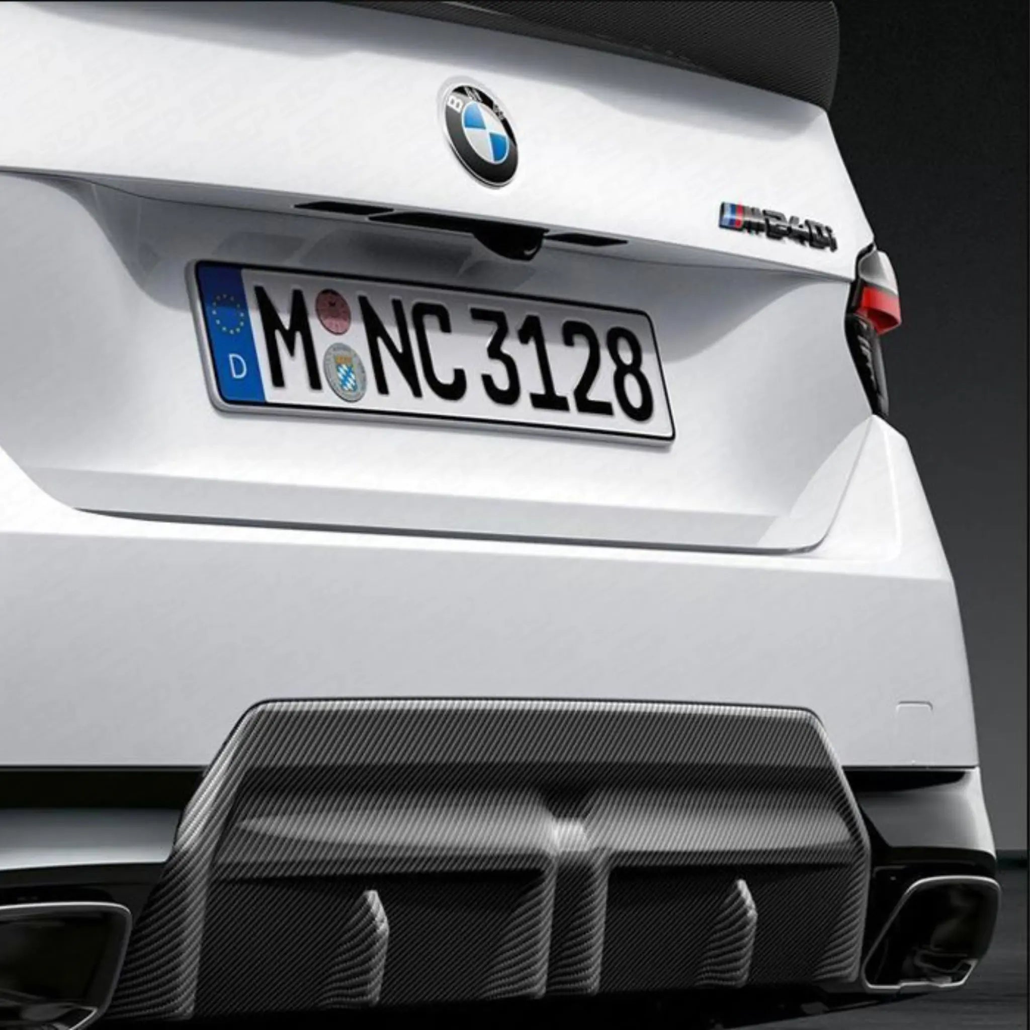BMW 2 Series (G42) M Performance Carbon Fibre Rear Diffuser Genuine BMW