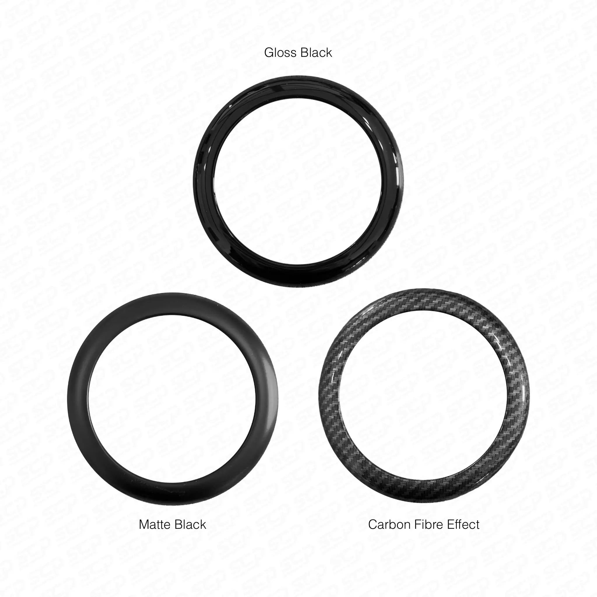BMW Exterior Rear Badge Surround Cover SCP Automotive