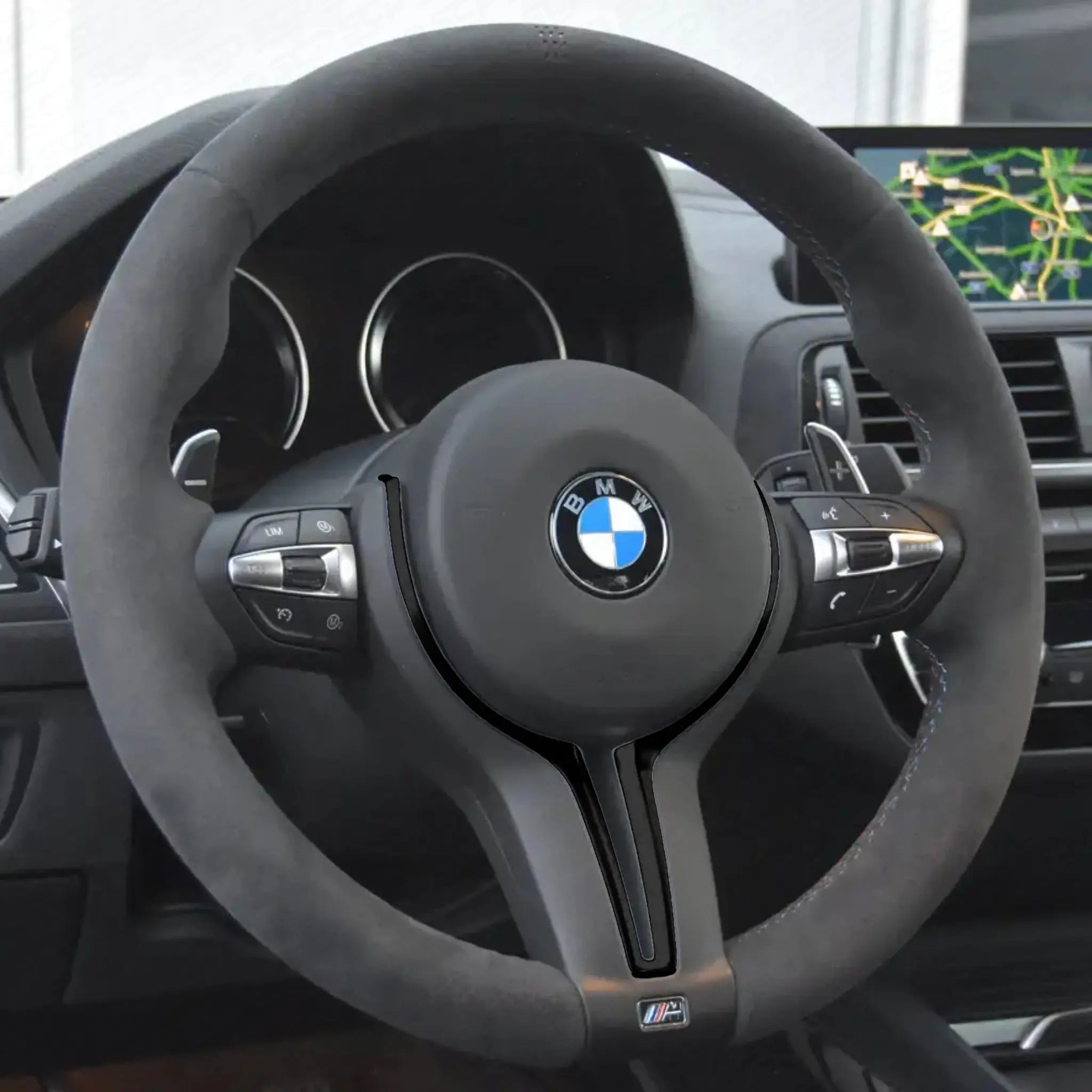 BMW F-Series M Performance Steering Wheel Replacement Trim SCP Automotive