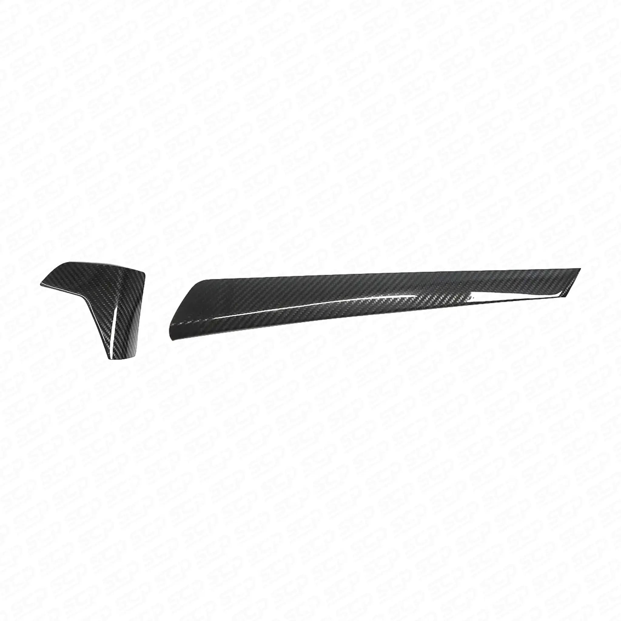 BMW G-Series Carbon Fibre iDrive 7 Dashboard Panel Covers SCP Automotive