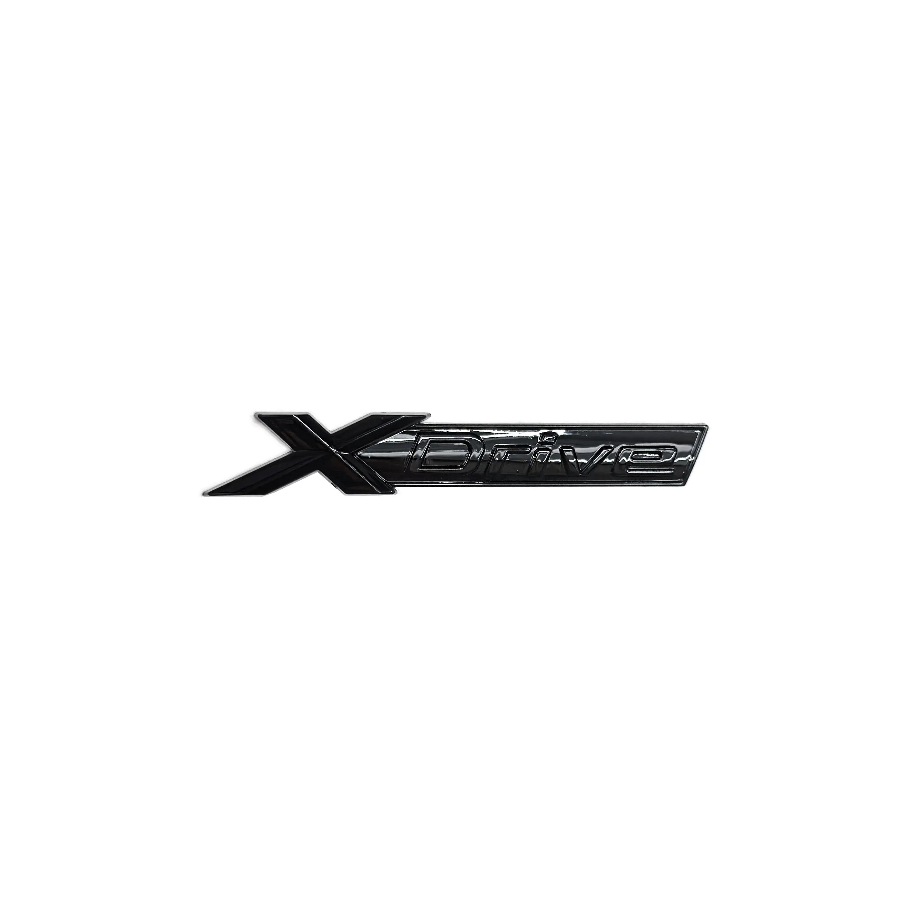 BMW X Drive Gloss Black Rear Emblem SCP Automotive