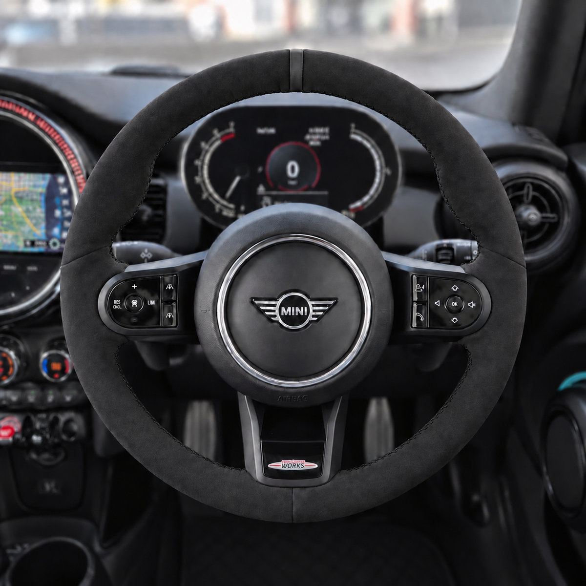 MINI F-Series LCI 2 Sport / JCW Steering Wheel Cover SCP Automotive