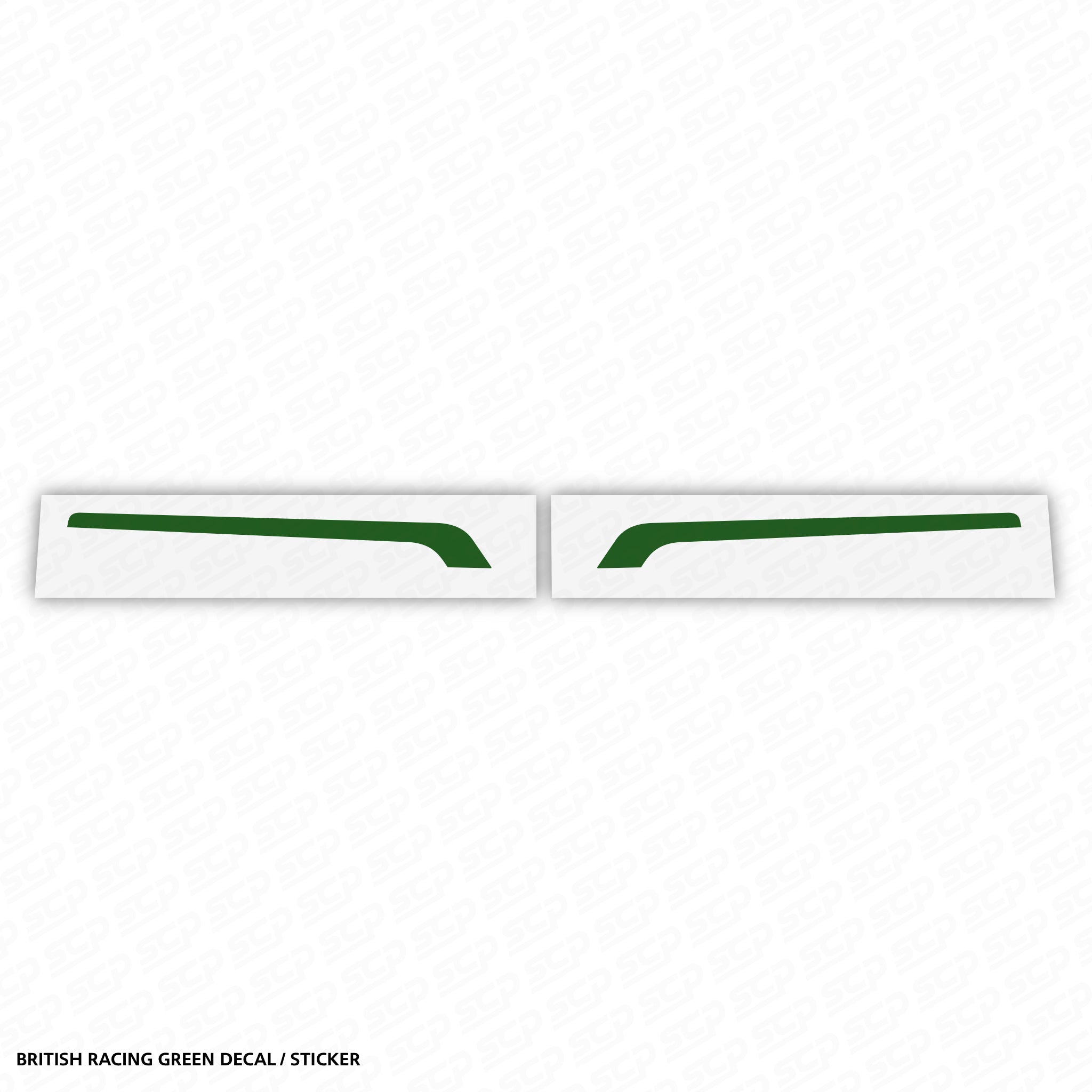 MINI F-Series LCI 2 Dynamic Sequential Indicator Faceplate Decal - JCW Stripe SCP Automotive