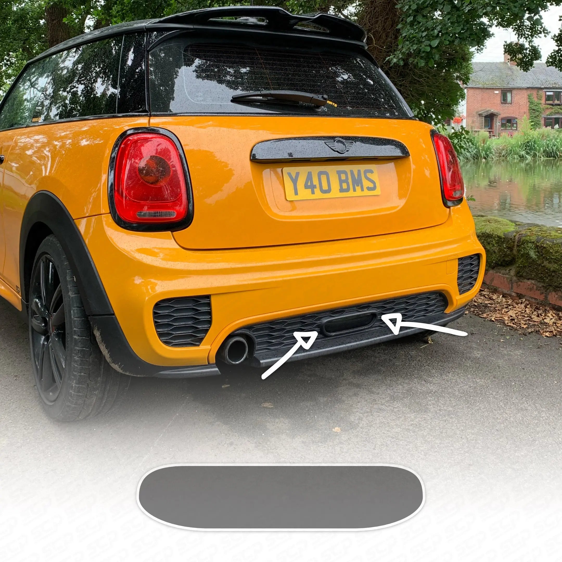 MINI F-Series One / Cooper Sport Fog Light Tint Overlay SCP Automotive