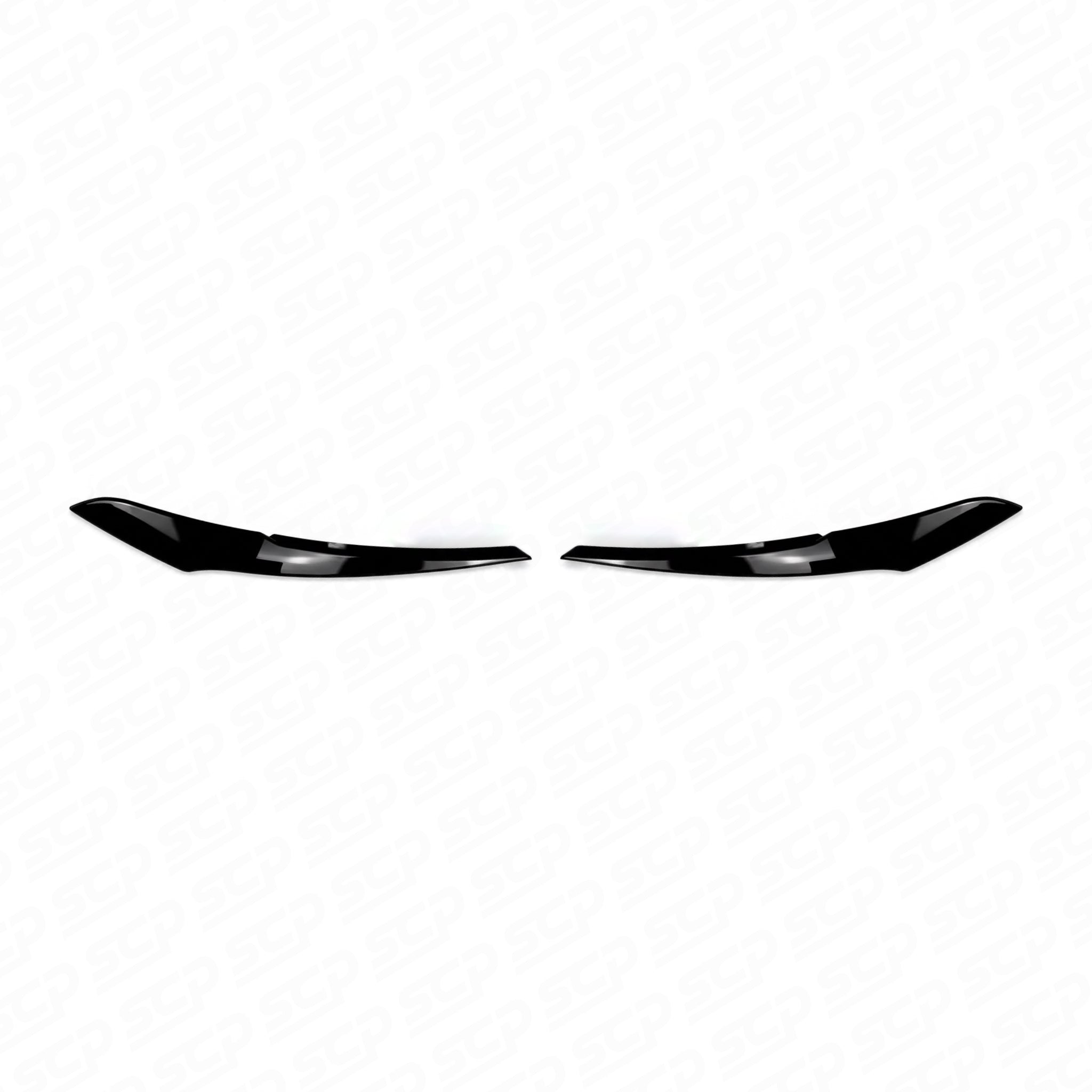 BMW 1-Series F20/F21 Pre-LCI Shadow Headlight Top Covers SCP Automotive