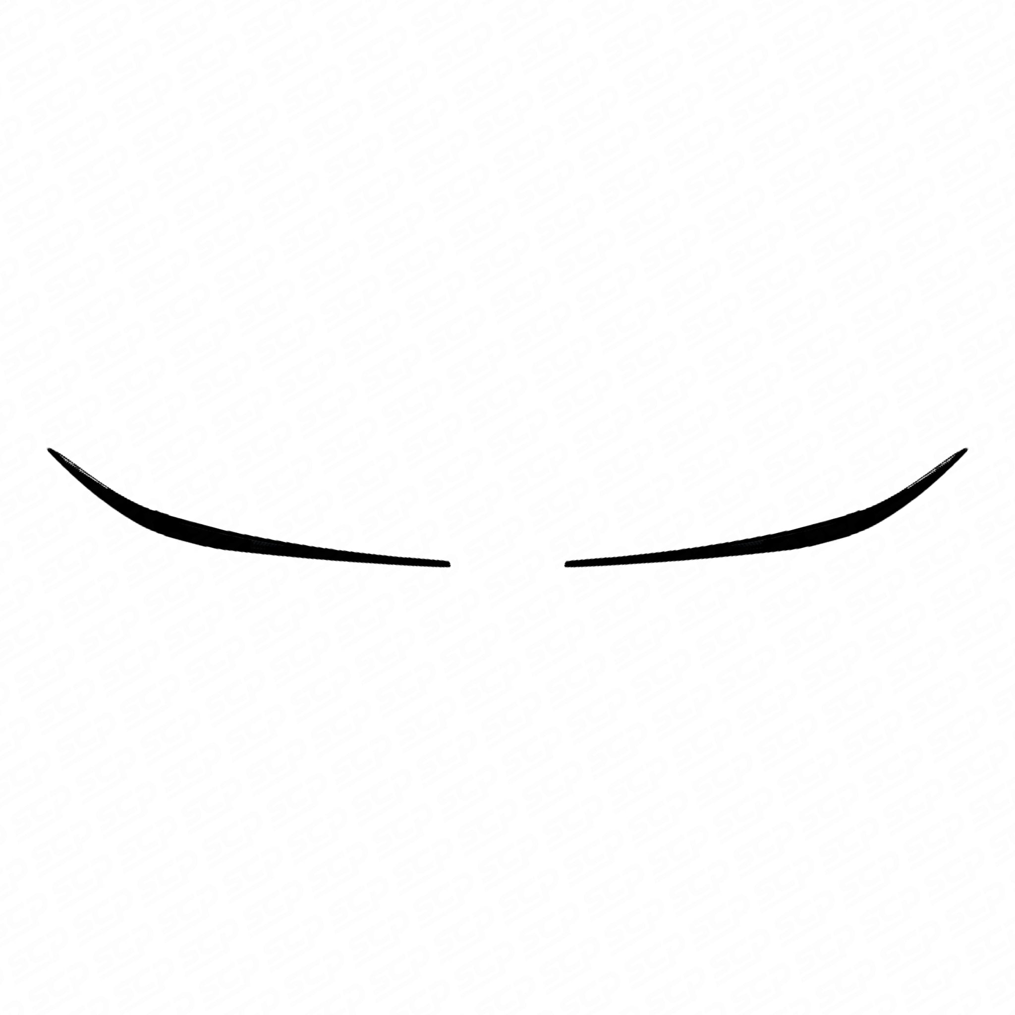 BMW 3-Series G20 G21 Pre-LCI Shadow Headlight Top Covers SCP Automotive