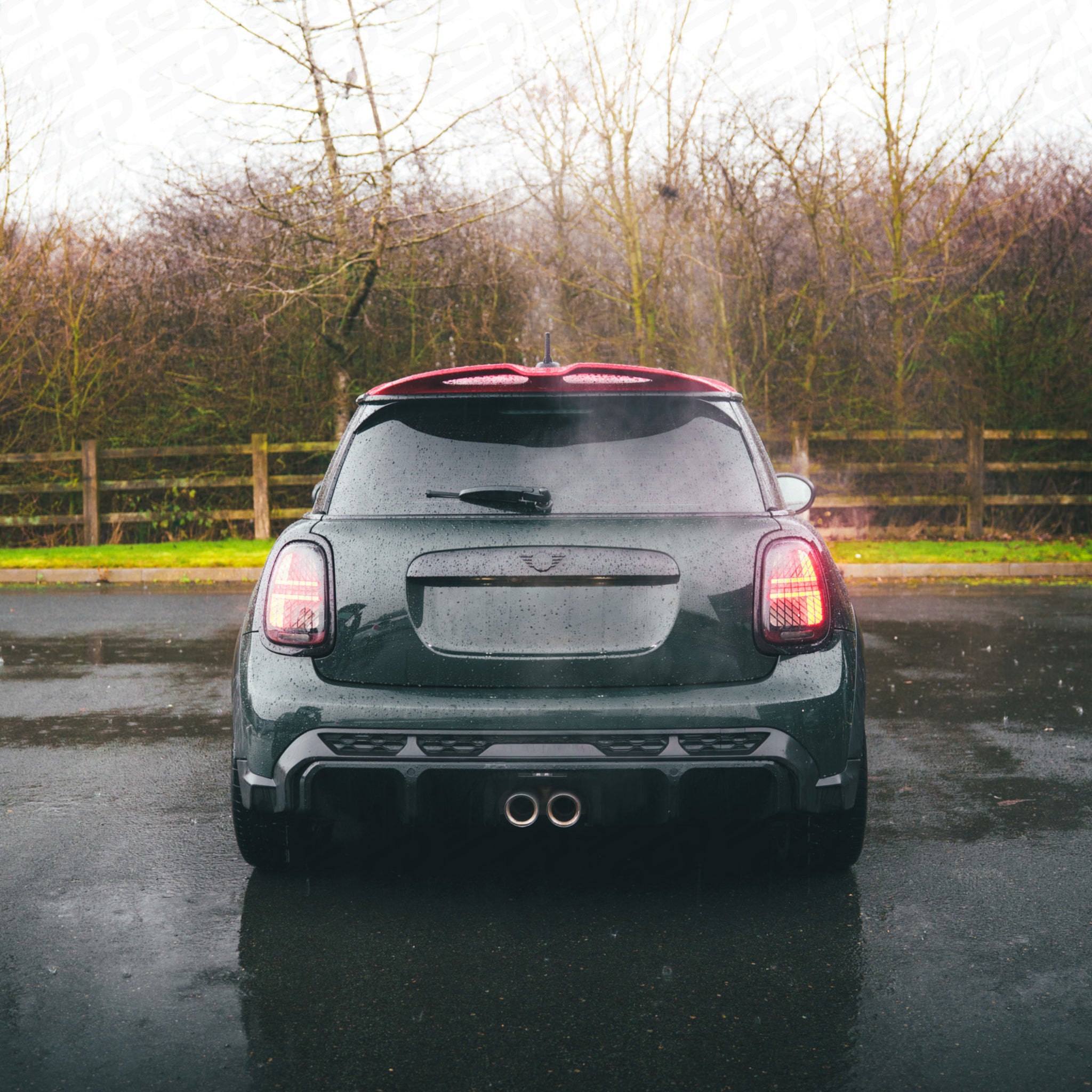 MINI F-Series Union Jack Adaptive LED Taillights – Grey (F55 F56 F57)