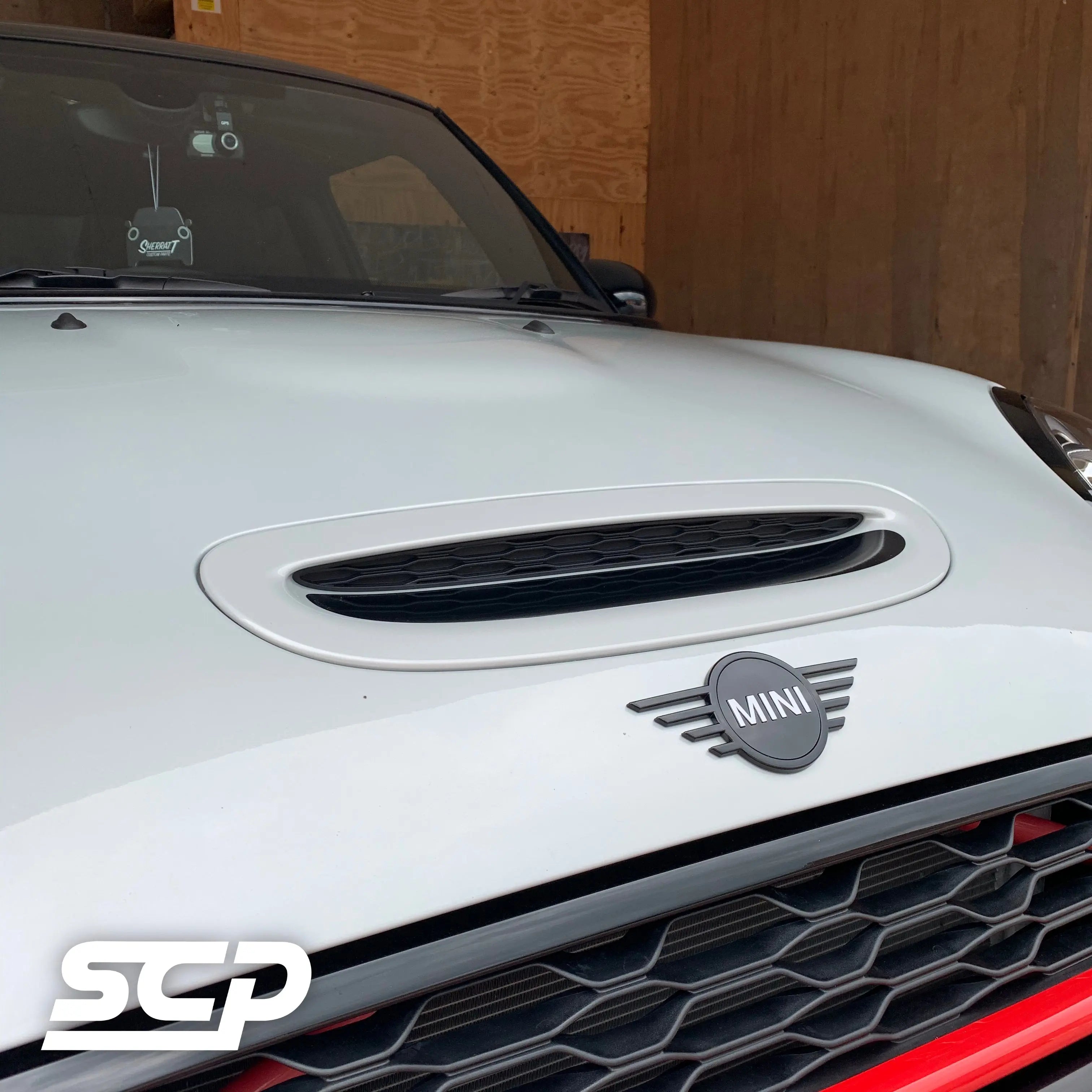 MINI F-Series Bonnet Scoop Decal - SCP Automotive