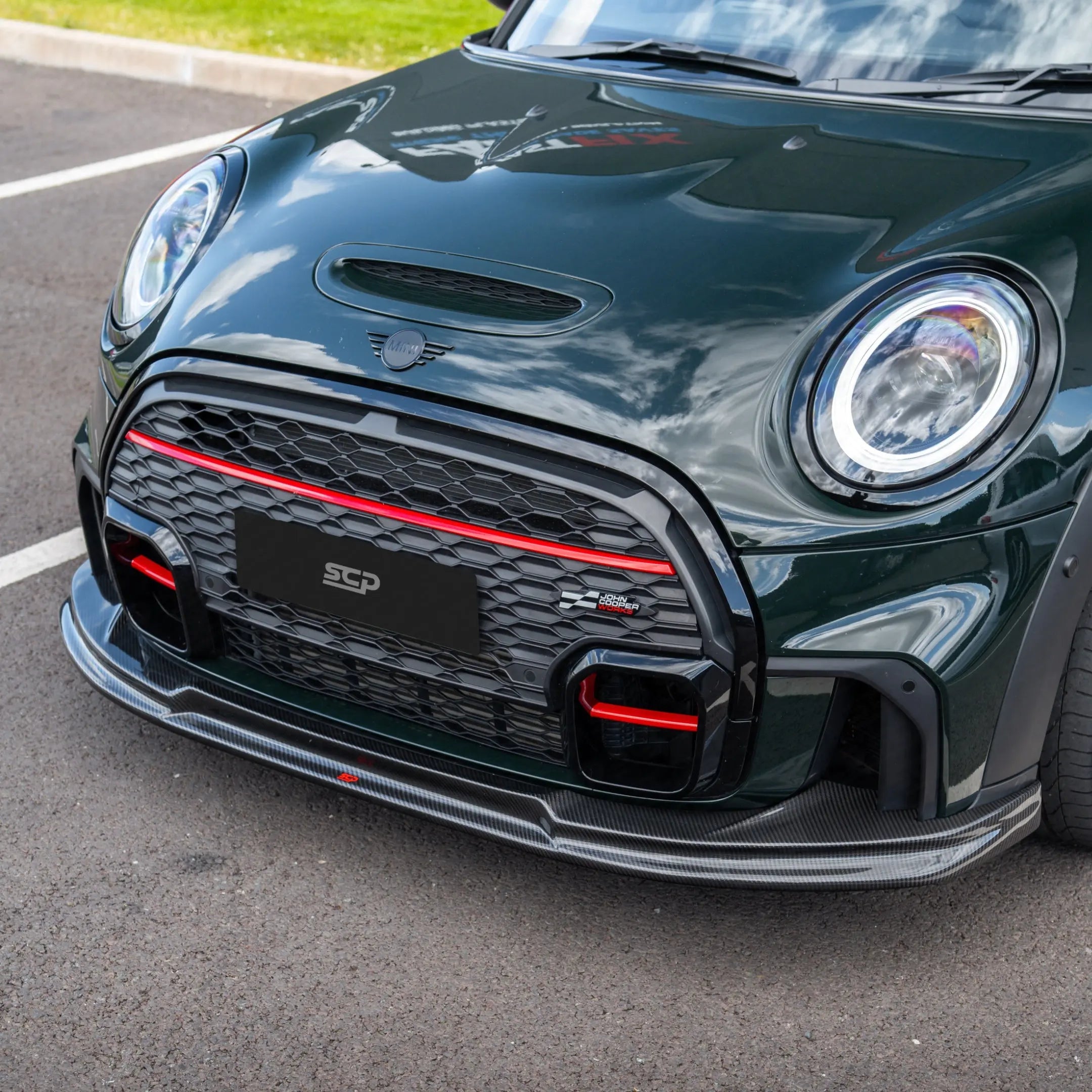 MINI F-Series LCI 2 Sport / JCW Front Splitter SCP Automotive