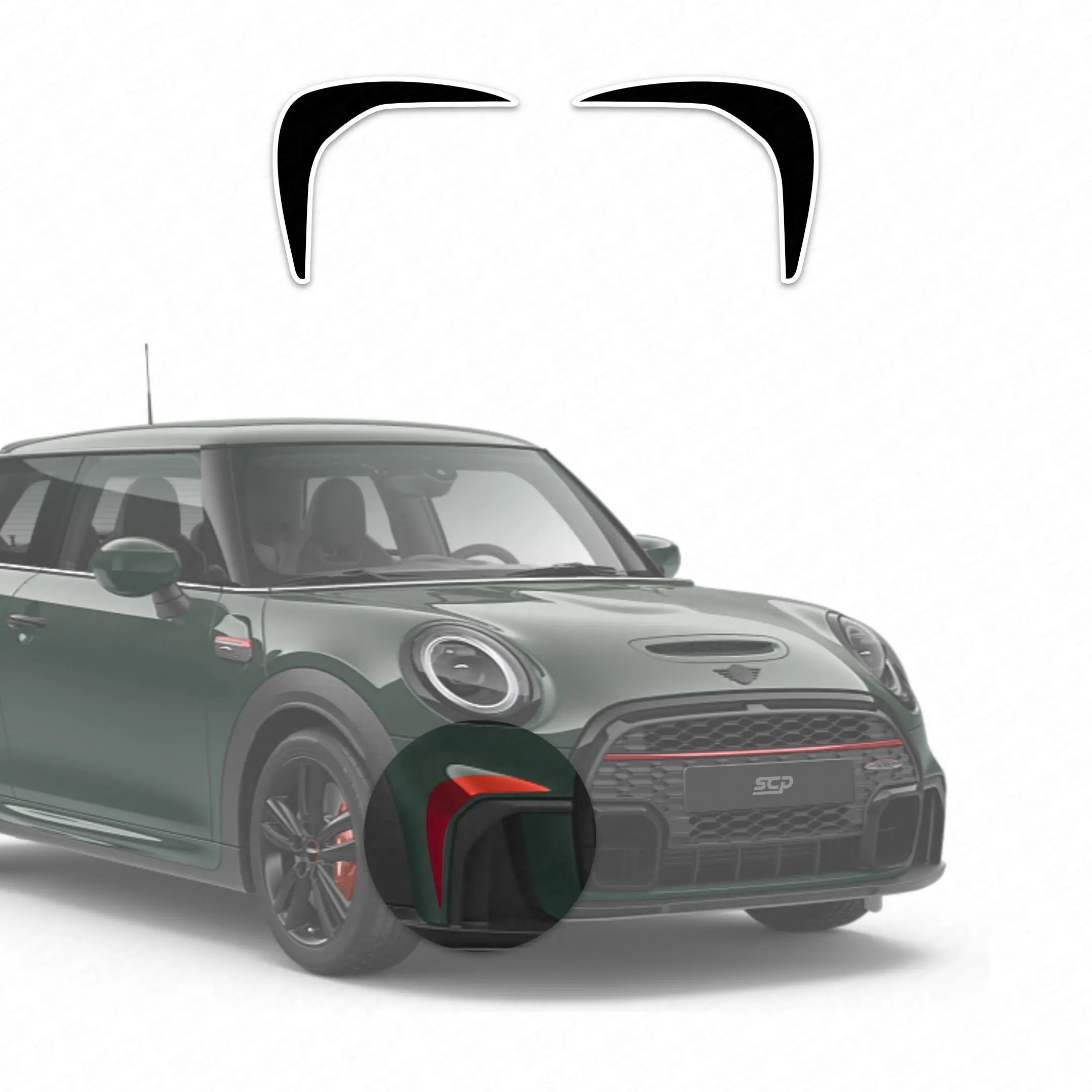 MINI F-Series LCI 2 Sport / JCW Front Venom Concept Decal SCP Automotive