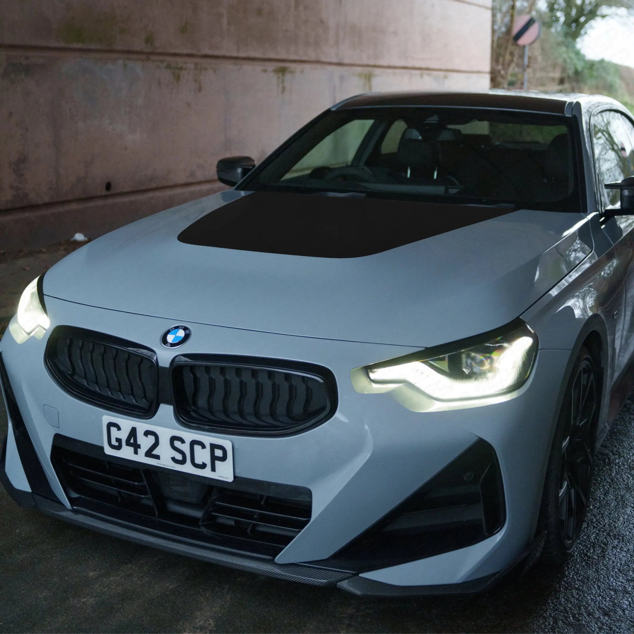 BMW 2-Series G42 / M2 G87 Bonnet Hump Decal SCP Automotive