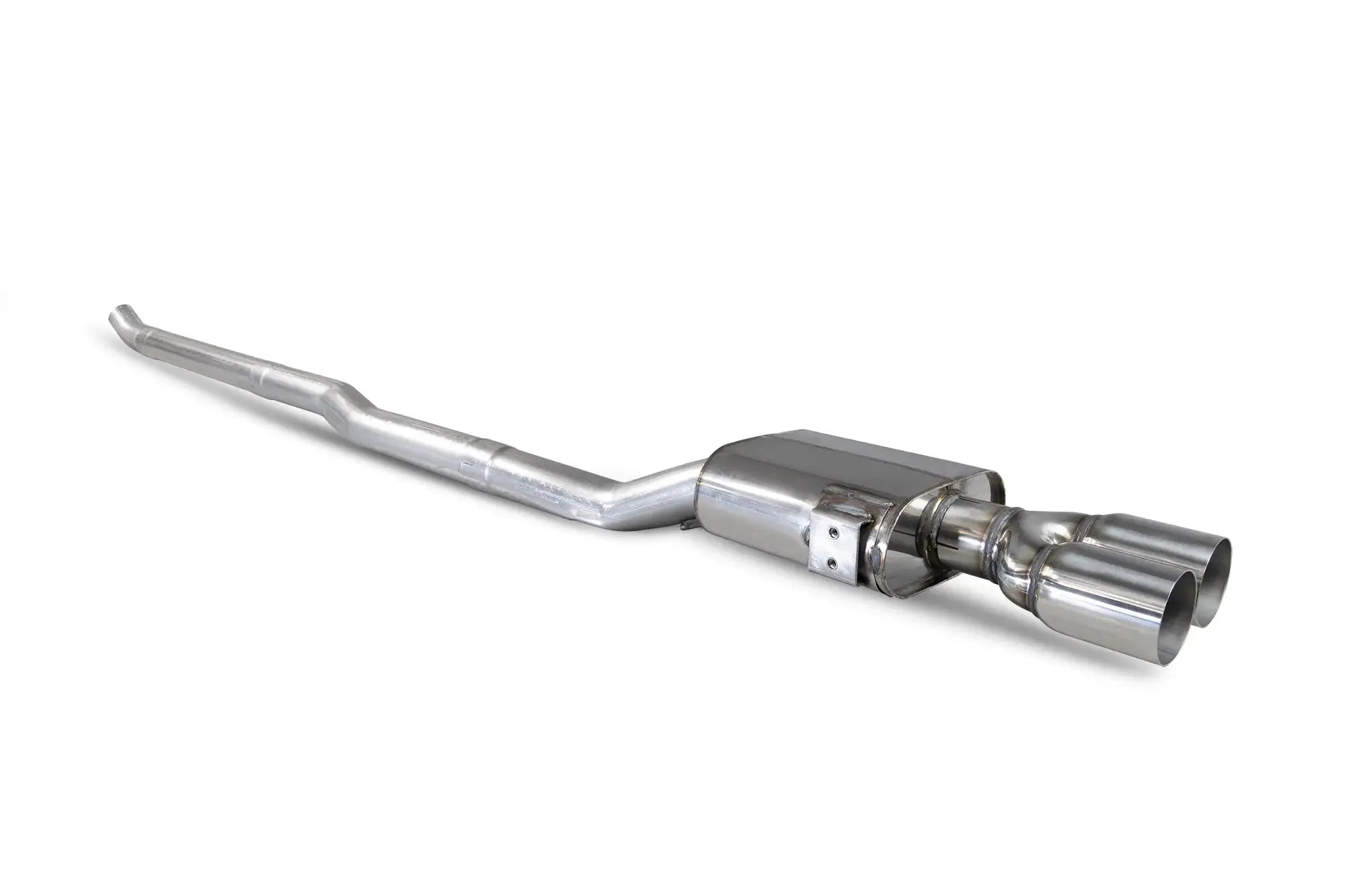 MINI Cooper S JCW F56 Challange exhaust system Non-GPF Scorpion Redpower Non-Resonated-STW-straight-cut-trim