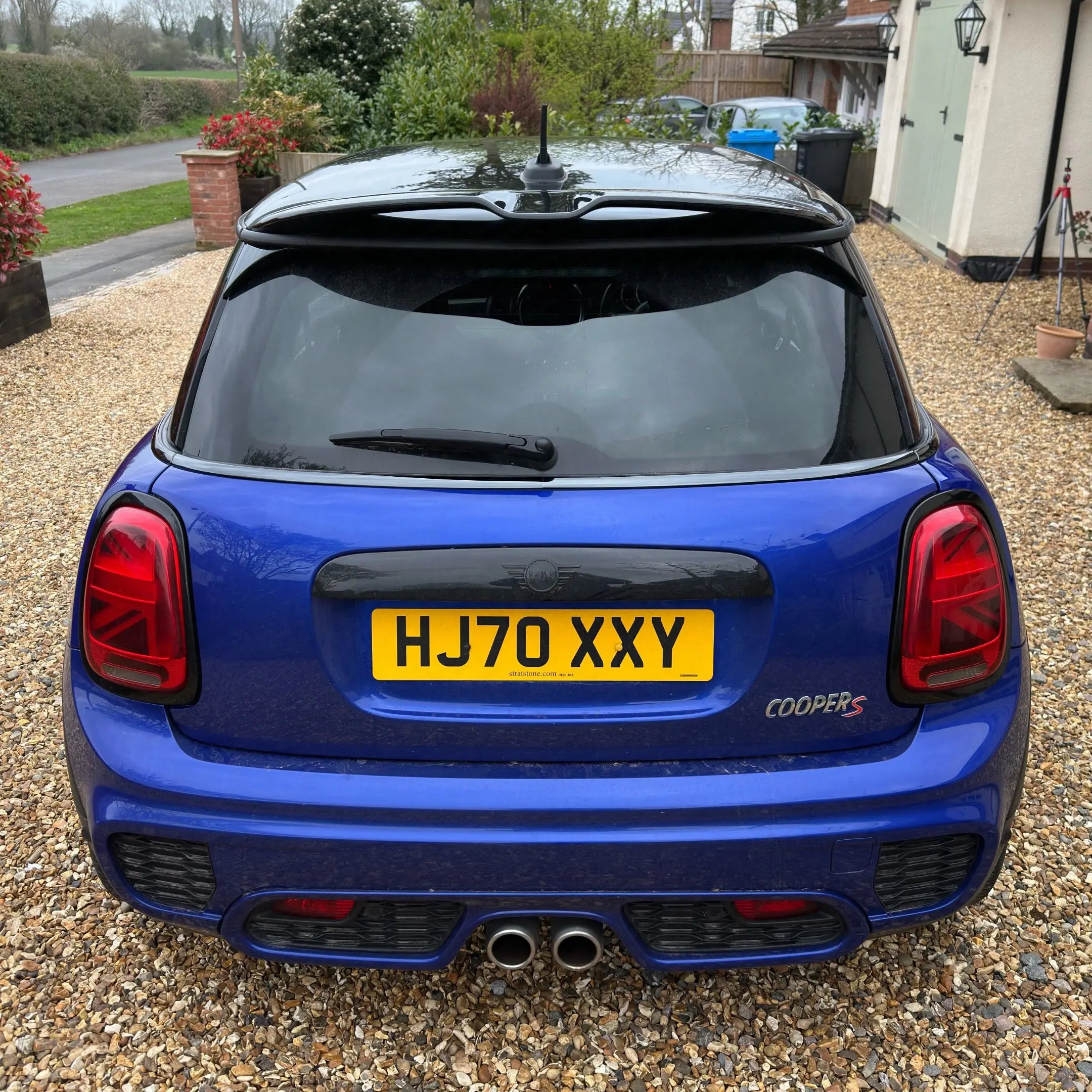 MINI F-Series Black Chrome Beltline Trim Covers SCP Automotive