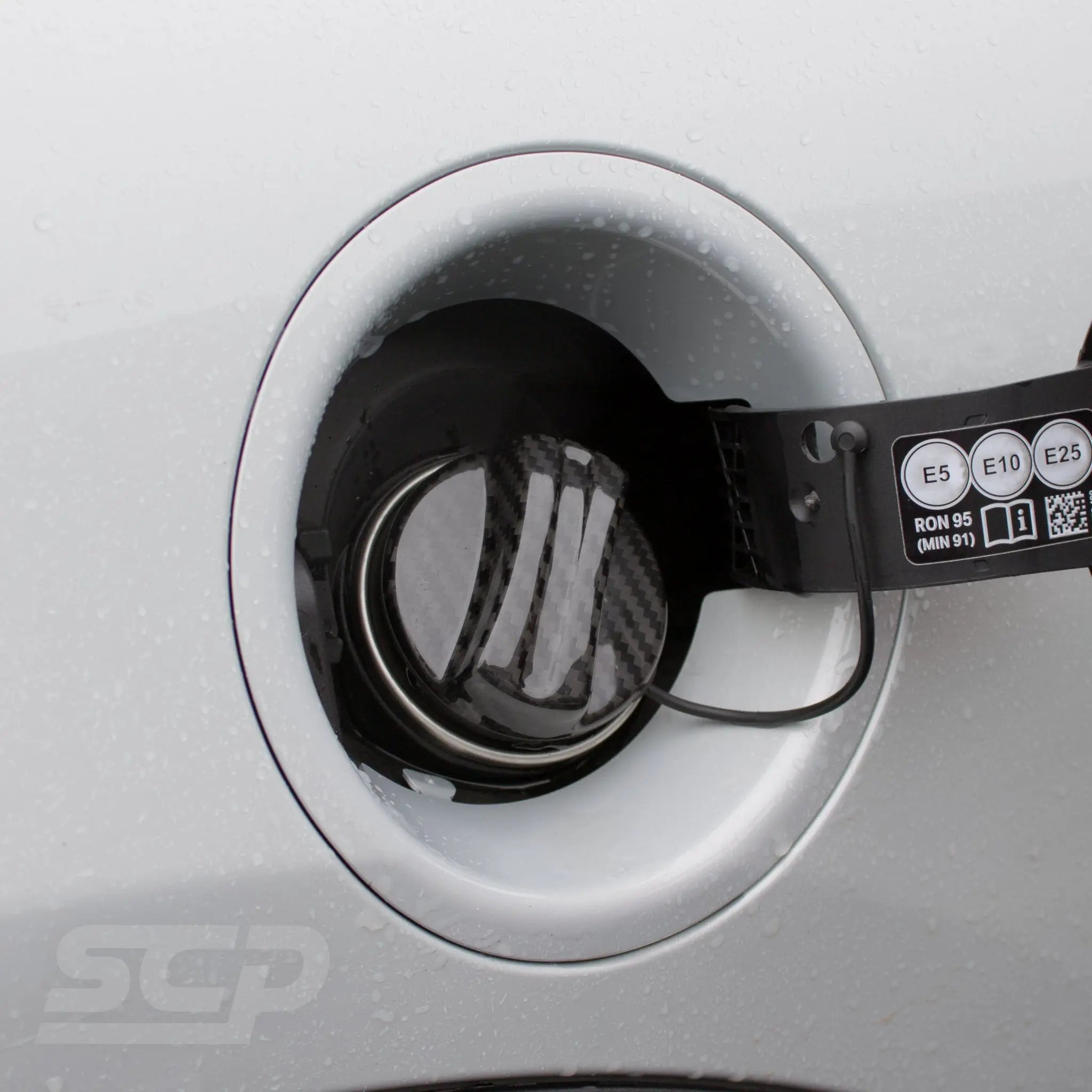 MINI F-Series Carbon Fibre Fuel Filler Cap Cover SCP Automotive