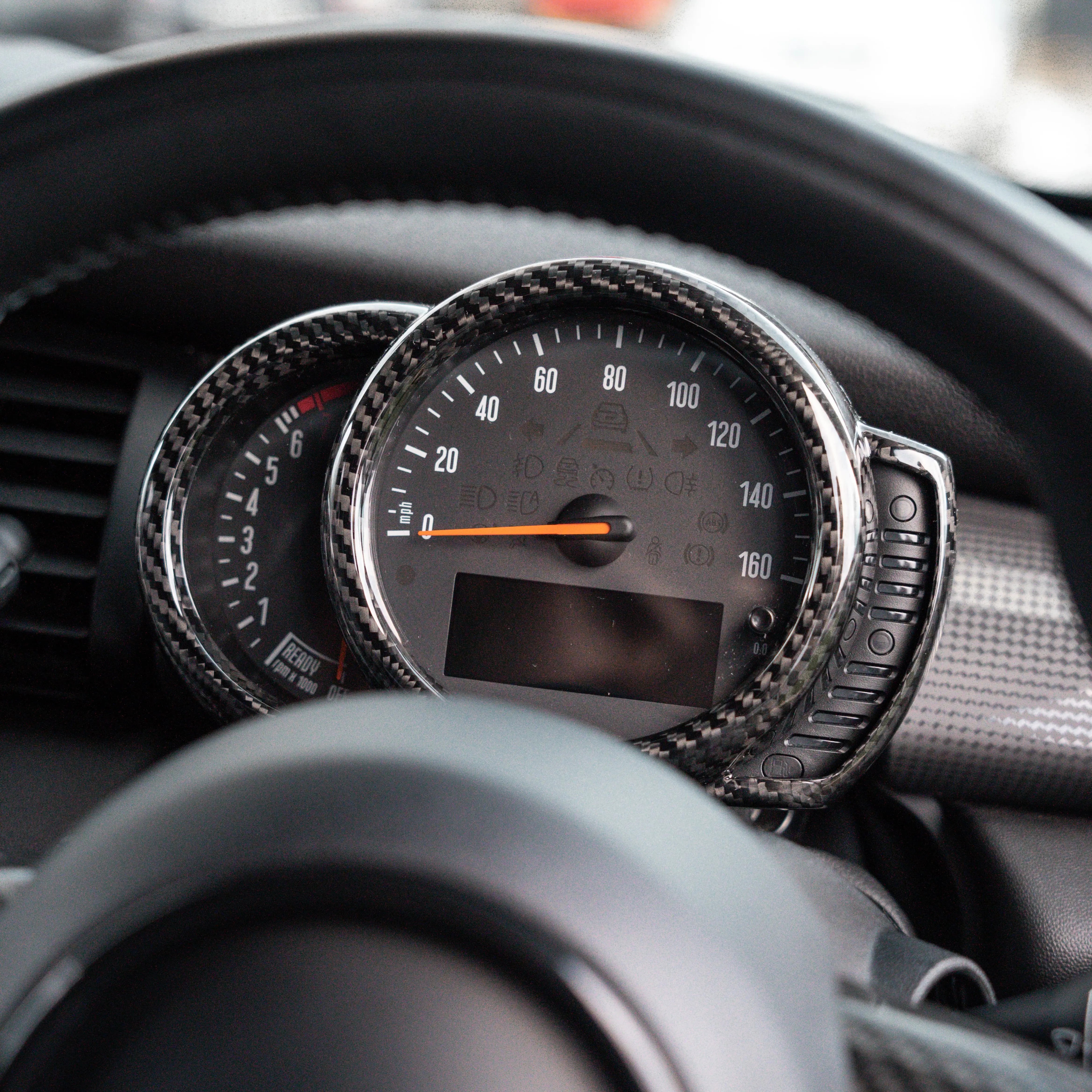 MINI F-Series Carbon Fibre Instrument Cluster Cover SCP Automotive