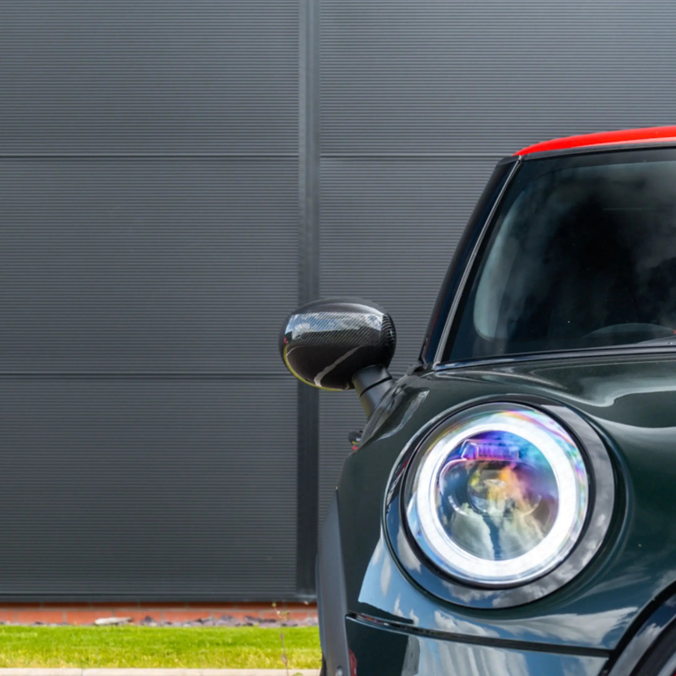 MINI F-Series Carbon Fibre Replacement Wing Mirror Cap Cover SCP Automotive