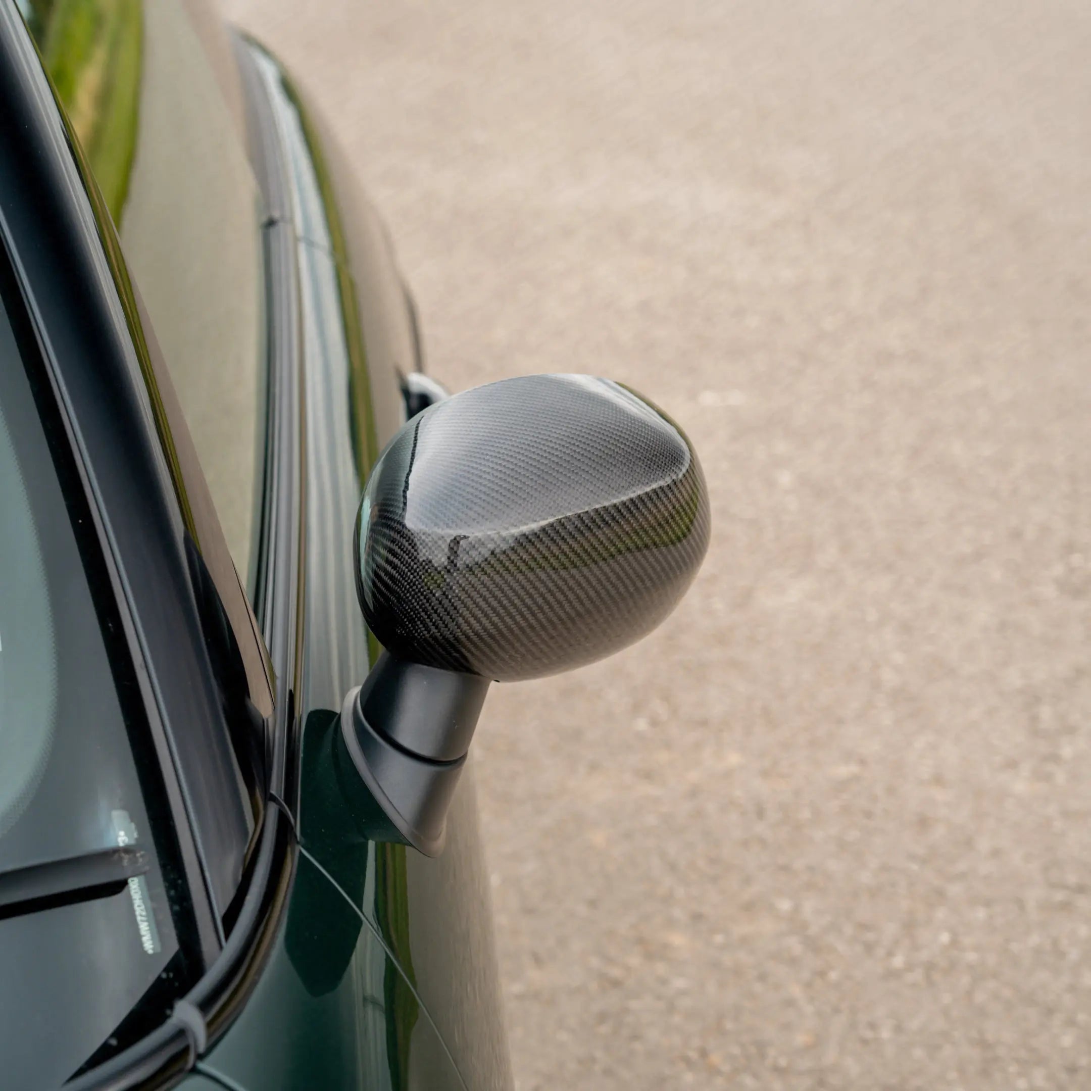 MINI F-Series Carbon Fibre Replacement Wing Mirror Cap Cover SCP Automotive