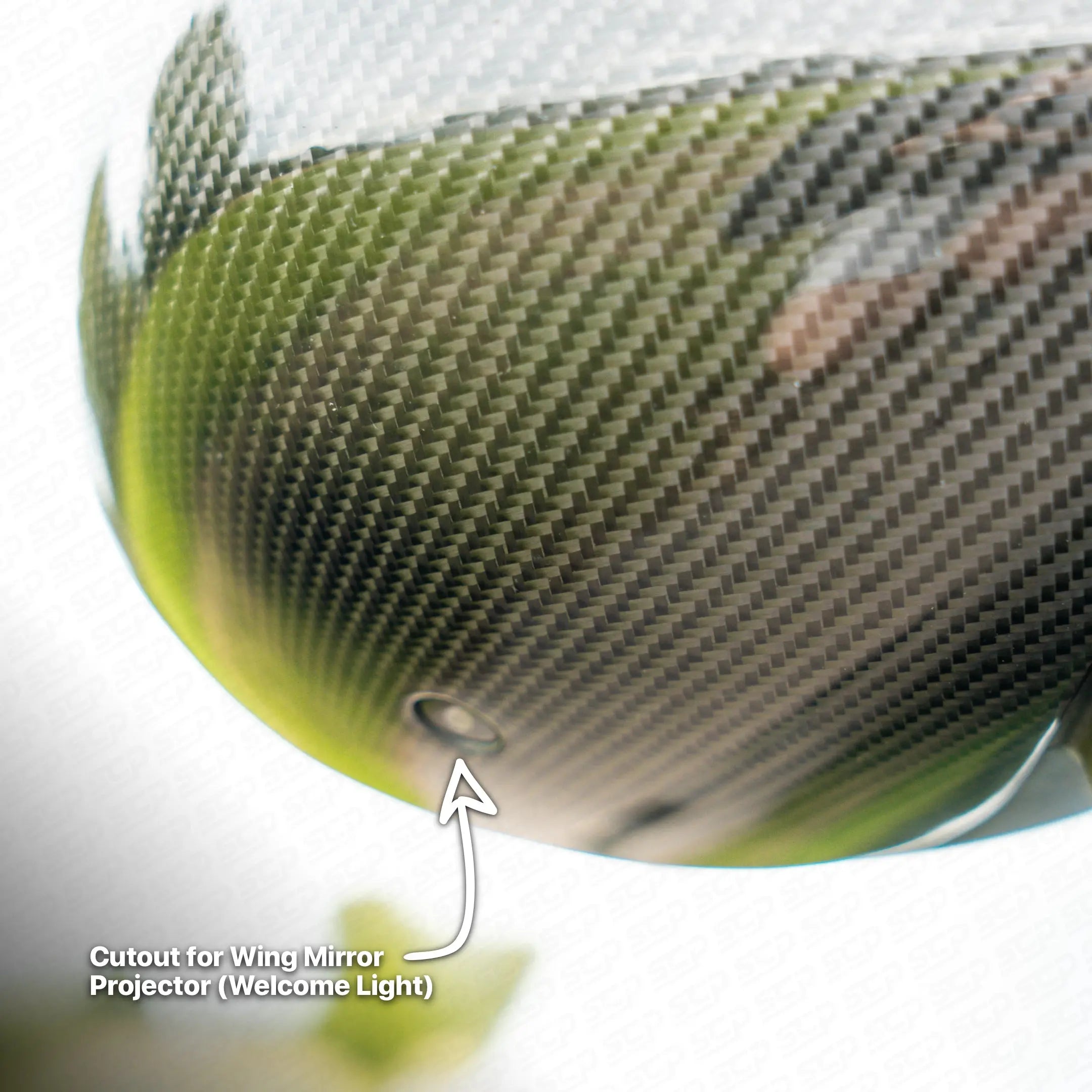 MINI F-Series Carbon Fibre Replacement Wing Mirror Cap Cover SCP Automotive