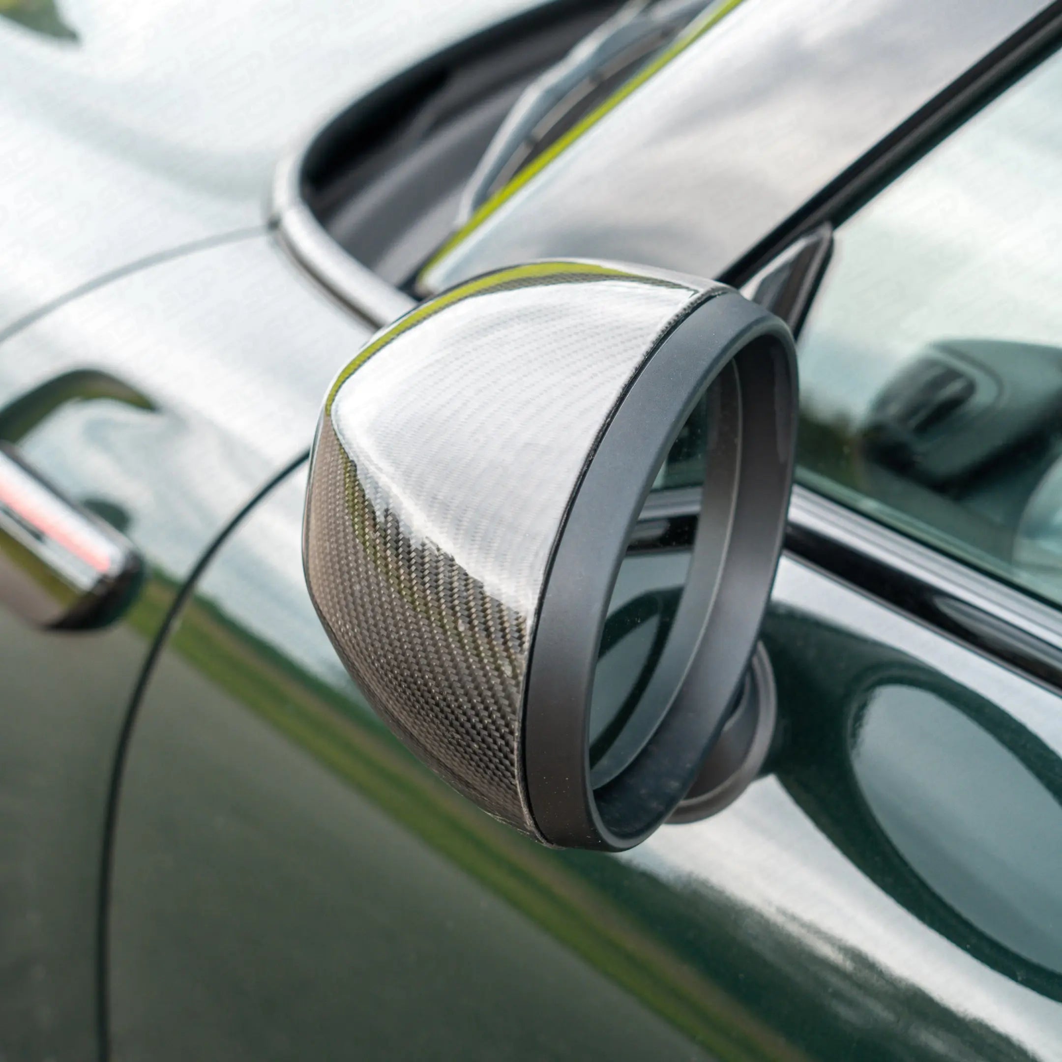 MINI F-Series Carbon Fibre Replacement Wing Mirror Cap Cover SCP Automotive