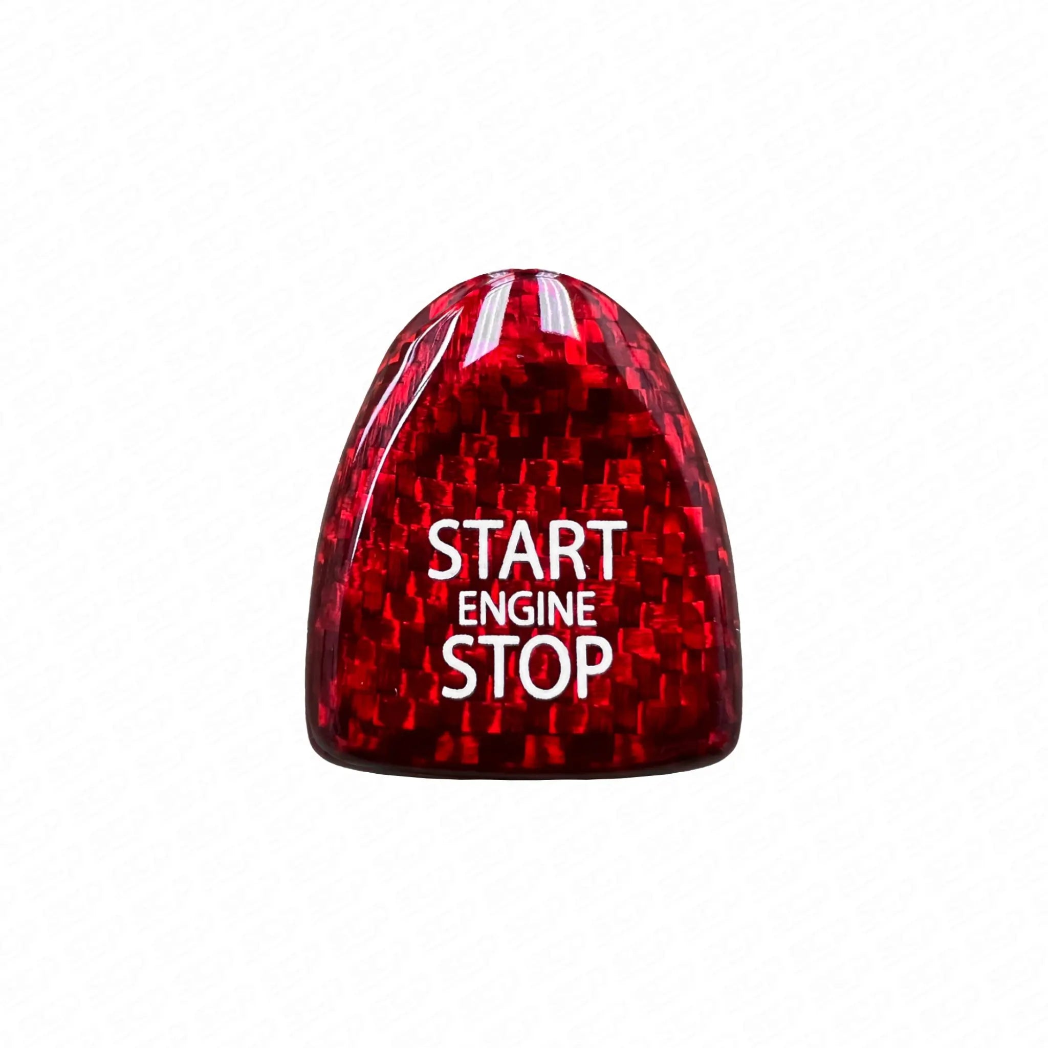 MINI F-Series Carbon Fibre Start Stop Button Cover SCP Automotive Red