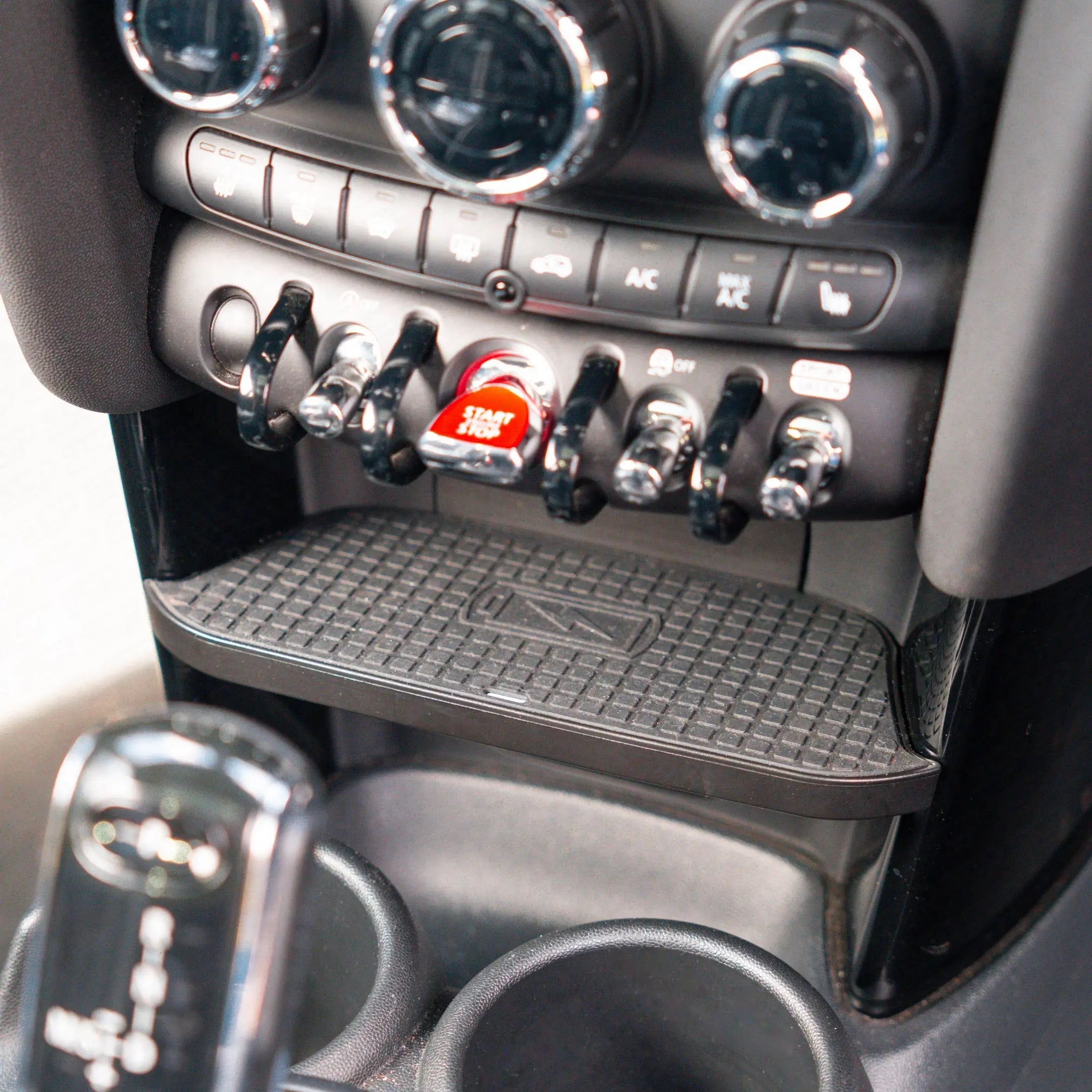 MINI F-Series Centre Console Wireless Charging Pad SCP Automotive